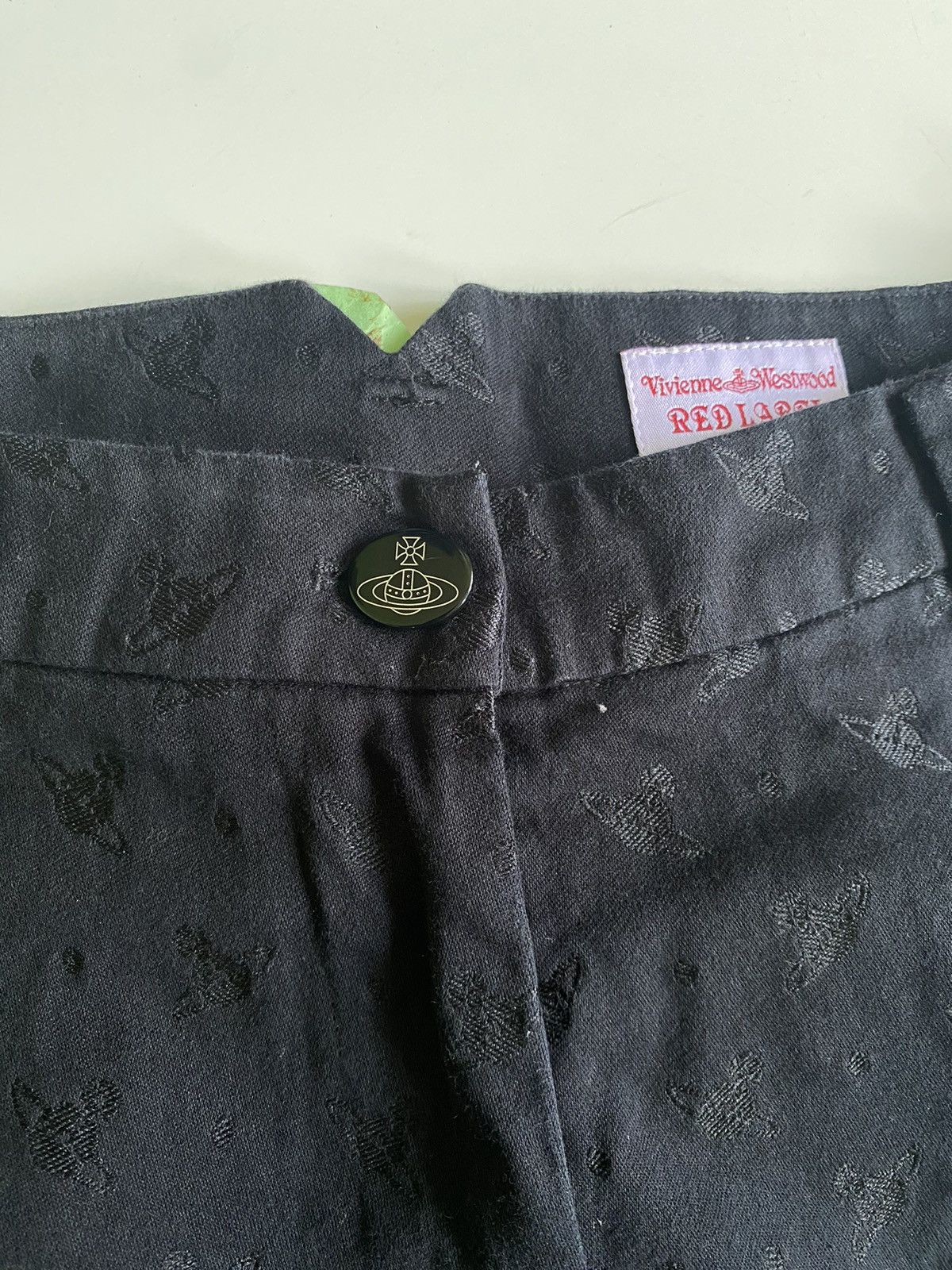 Vivienne Westwood Vivienne Westwood Red Label monogram Black Pants Size 32" / US 10 / IT 46 - 4 Thumbnail
