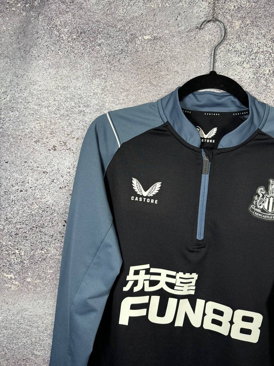 Castore × Vintage Newcastle United 2022/23 Castore Zip Sweatshirt Training Size US S / EU 44-46 / 1 - 2 Thumbnail