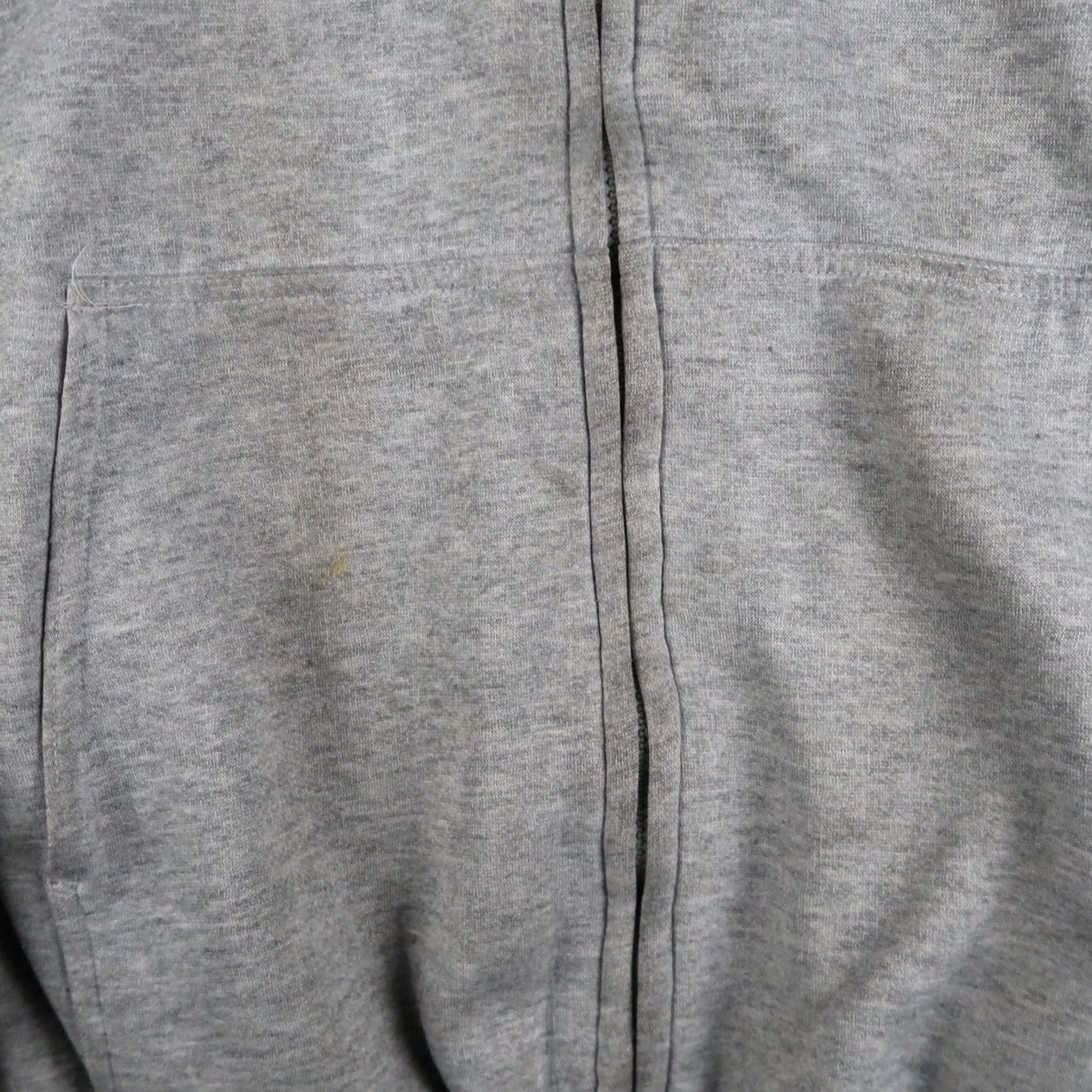 Vintage VINTAGE Franklin Hoodie Main Zip Gray XL Adult 90s Warm Lined Thermal Pockets Full Zip Mens Size US XL / EU 56 / 4 - 6 Thumbnail
