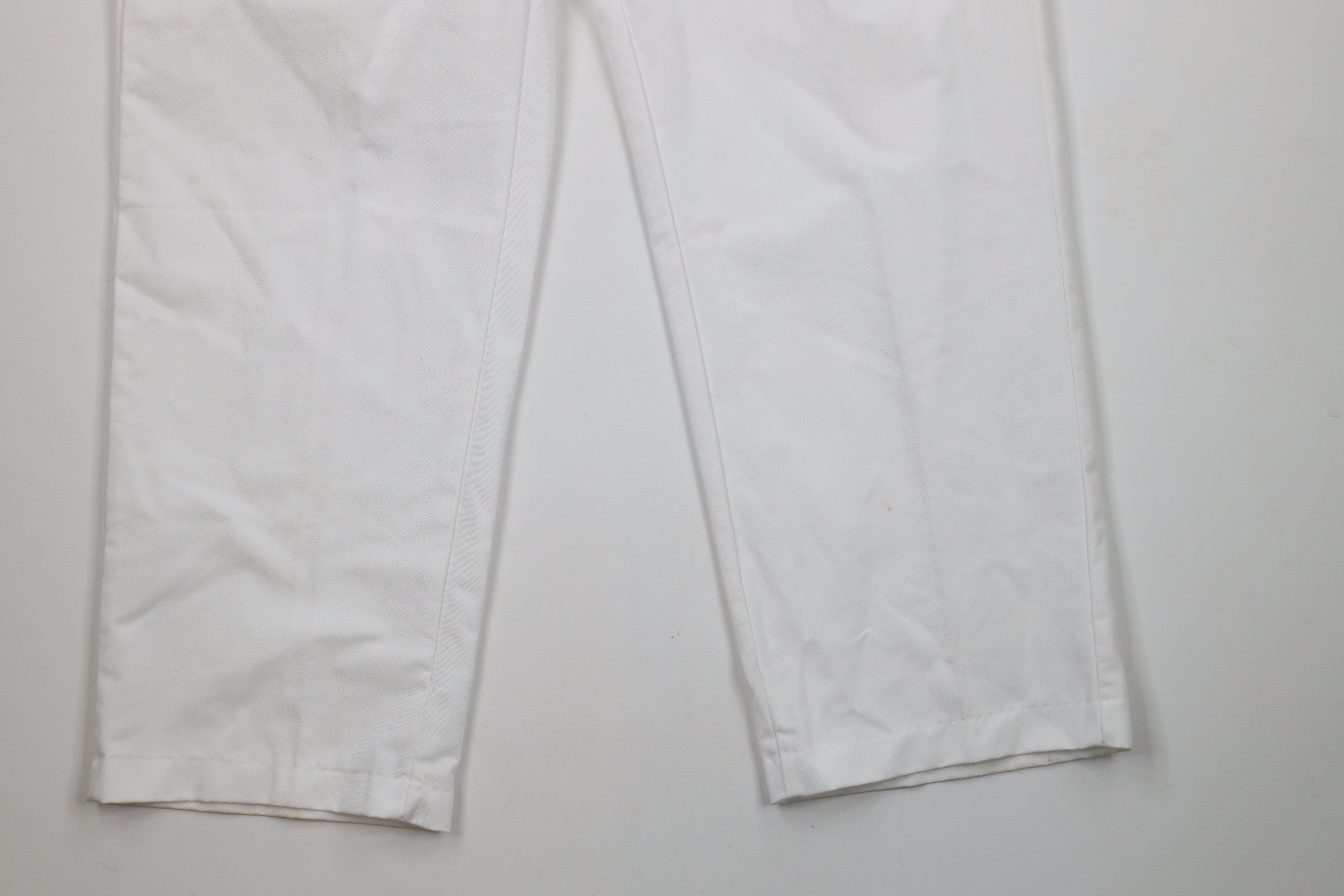 Vintage Vintage 90s Streetwear Wide Leg Mechanic Painter Pants White Size US 38 / EU 54 - 4 Thumbnail