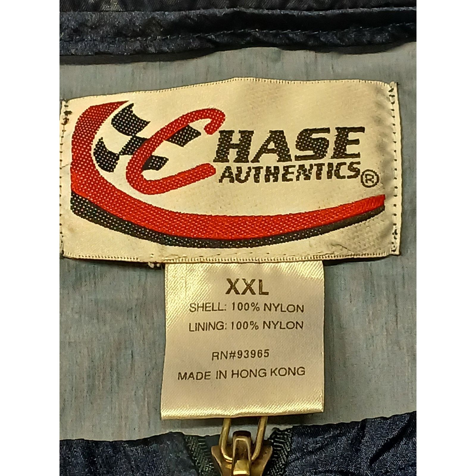 Chase Authentics Chase (2XL) Vintage NASCAR #2 R. Wallace Windbreaker Jacket Size US XXL / EU 58 / 5 - 4 Thumbnail