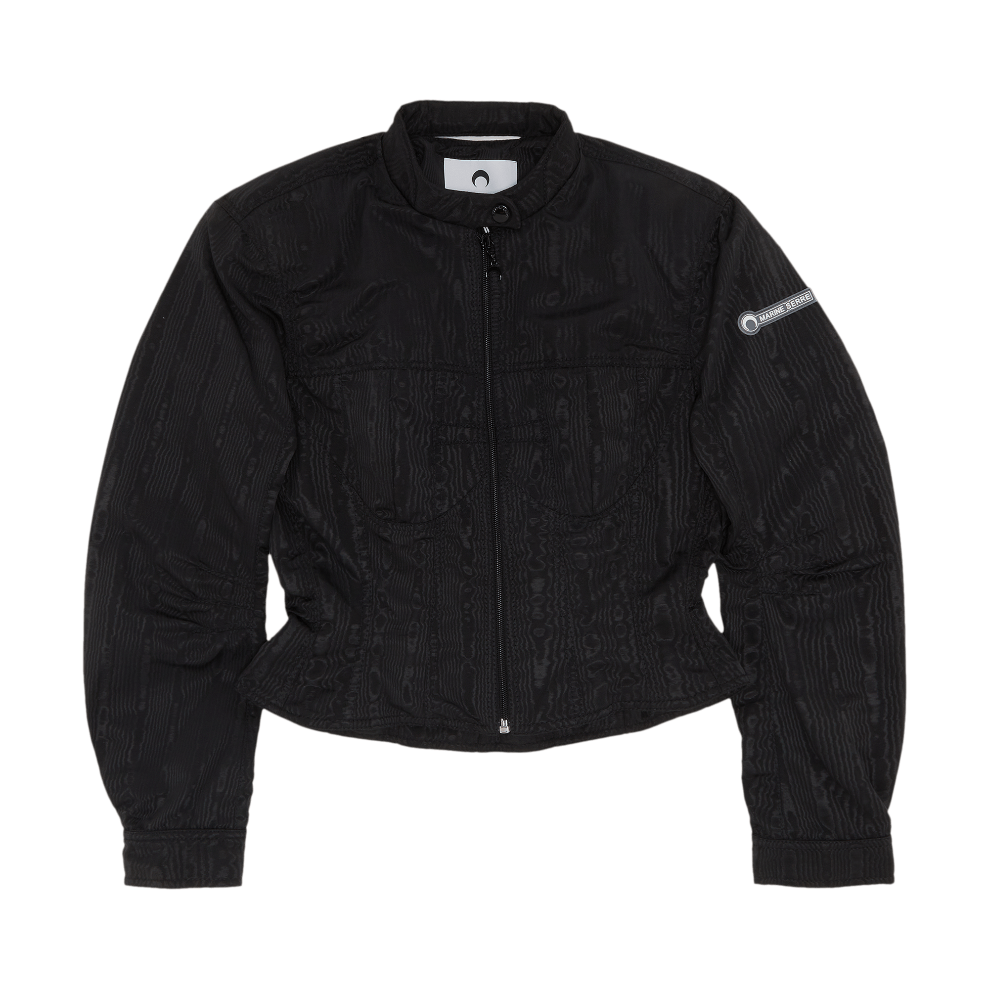 Marine Serre Marine Serre Racing Moire Jacket Black | Grailed