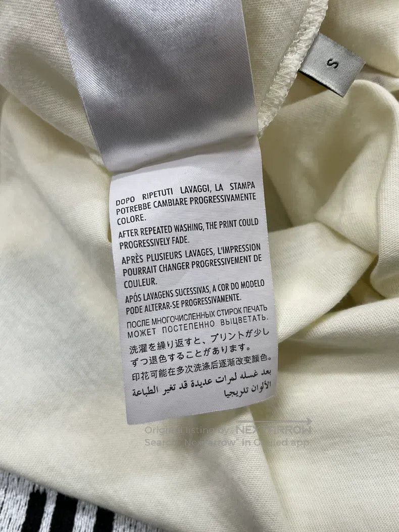 Gucci Gucci Letter short-sleeved T-shirt Size S / US 4 / IT 40 - 6 Thumbnail