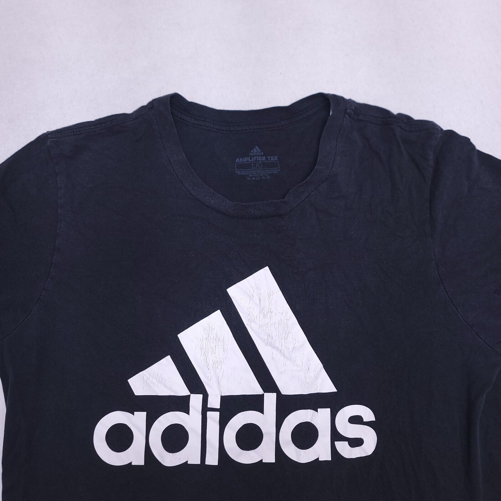 Adidas Adidas Casual Graphic Pullover T Shirt Mens Size L Black Size US L / EU 52-54 / 3 - 1 Thumbnail