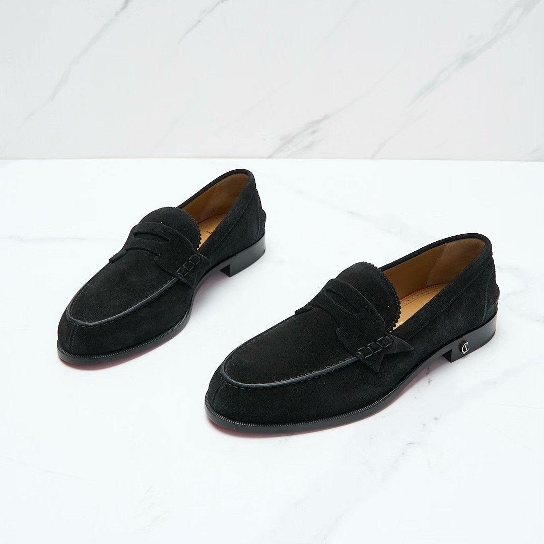Christian Louboutin Christian Louboutin Men's Suede Loafers Size US 8 / EU 41 - 1 Thumbnail