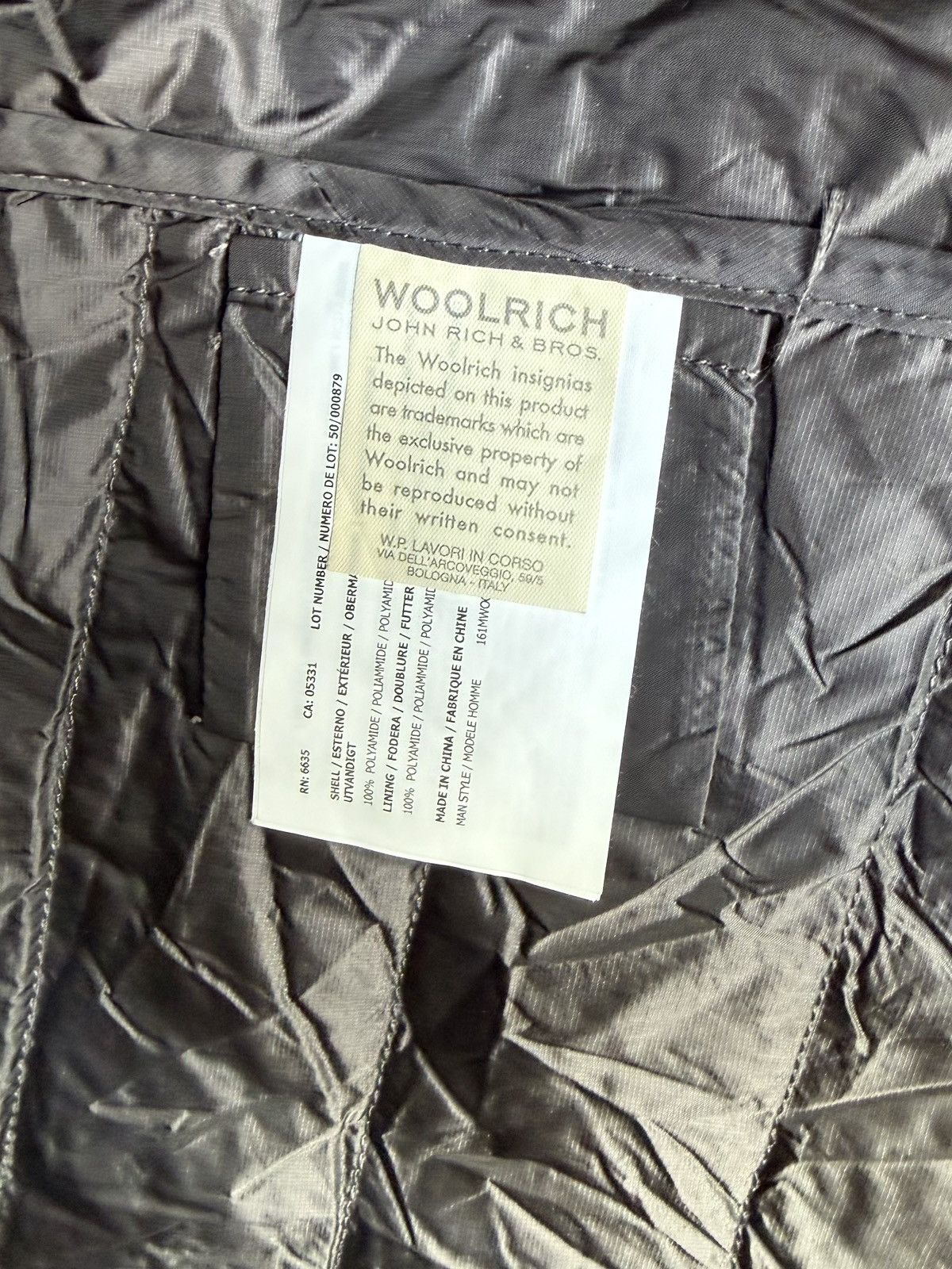 Woolrich Woolen Mills Woolrich John Rich & Bros. Zipped Warm Down Jacket Size US XL / EU 56 / 4 - 4 Thumbnail