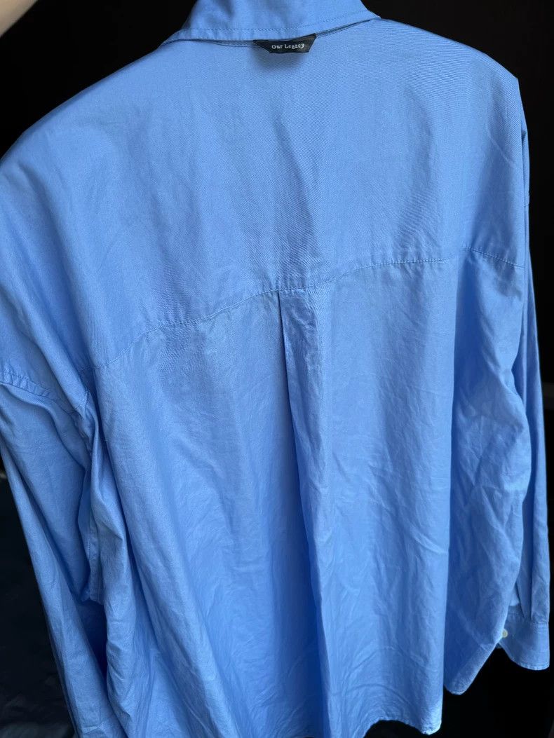 Our Legacy Our Legacy size46 Blue shirt Size US S / EU 44-46 / 1 - 6 Thumbnail