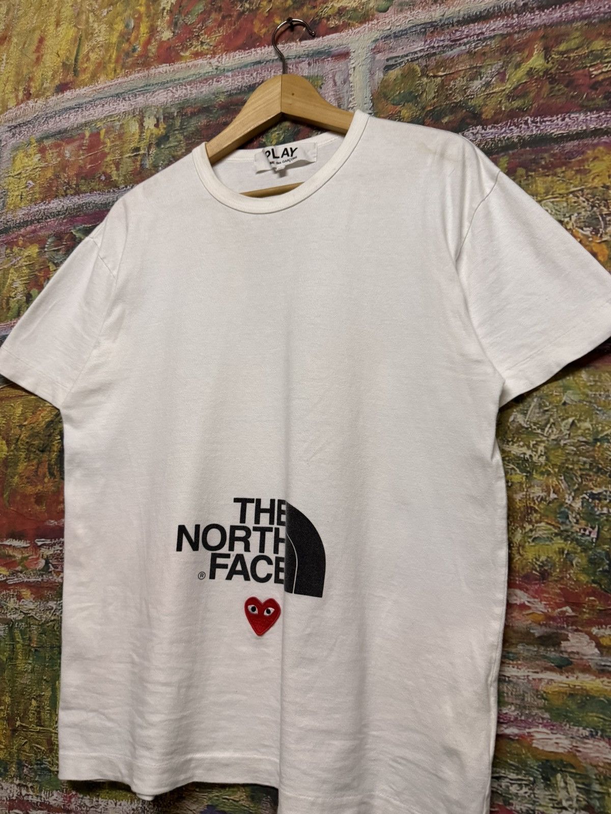 Comme des Garcons × The North Face Cdg Play x The North Face Tee Size US XL / EU 56 / 4 - 5 Thumbnail
