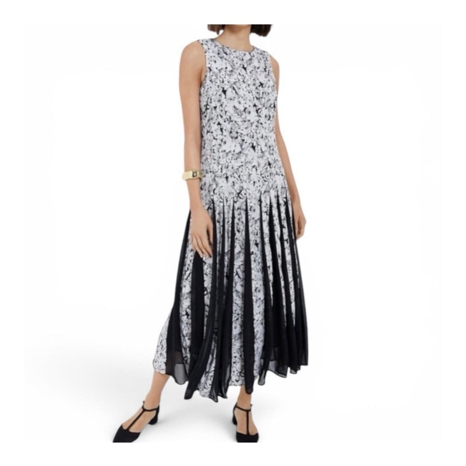 Other NWT Tuckernuck Midnight Garden Floral Sleeveless Midi Dress Size M / US 6-8 / IT 42-44 - 1 Thumbnail