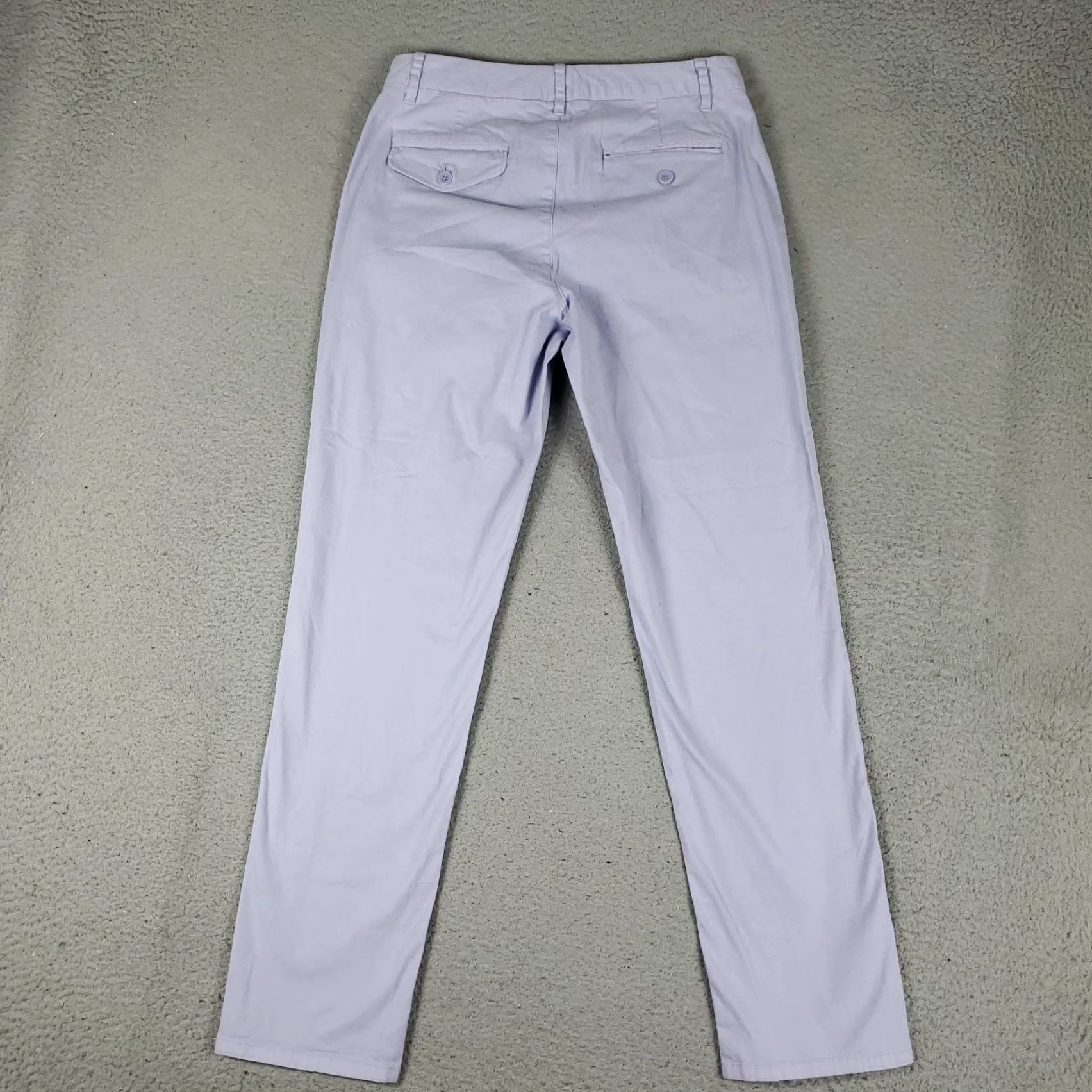 Bonobos Bonobos Pants Mens 29x30 Purple Flat Front Straight Trousers Chino Size US 29 - 7 Thumbnail