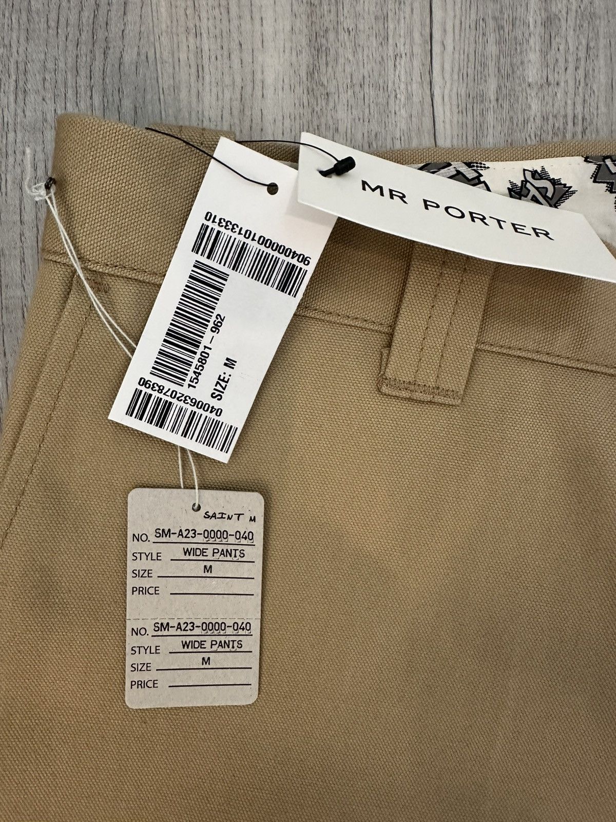 Saint Michael Saint Michael Cotton Canvas Khaki Pants Size US 32 / EU 48 - 7 Thumbnail