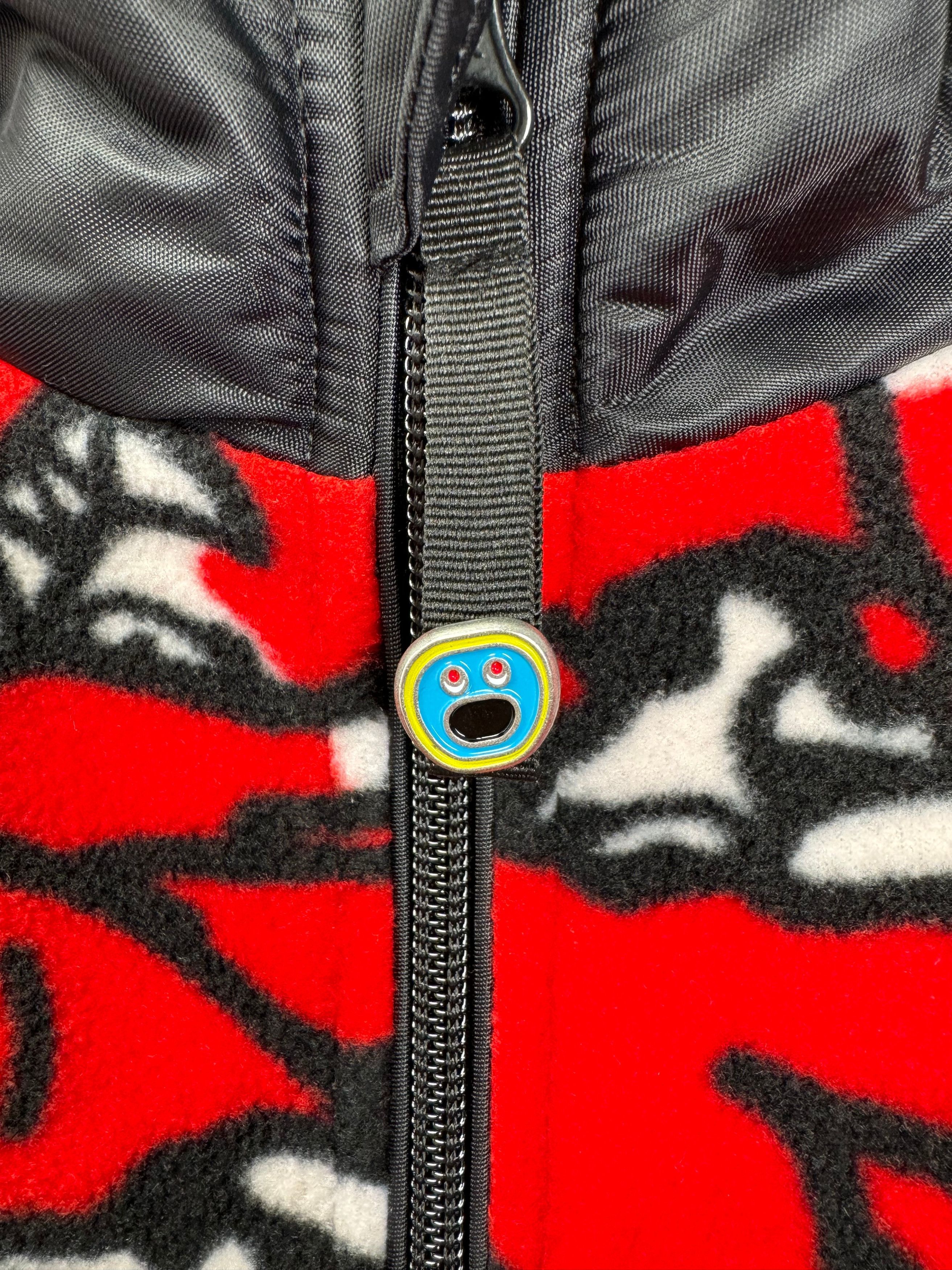 Icecream UNWORN* Icecream Lock Up Fleece Jacket - Black Size US L / EU 52-54 / 3 - 3 Thumbnail