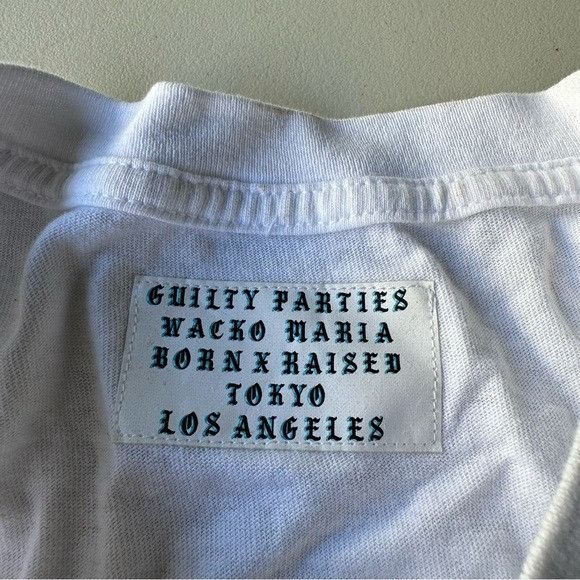 Born X Raised NEW BORN X RAISED × WACKO MARIA X GUILTY PARTIES WHITE L/S L Size US L / EU 52-54 / 3 - 2 Thumbnail