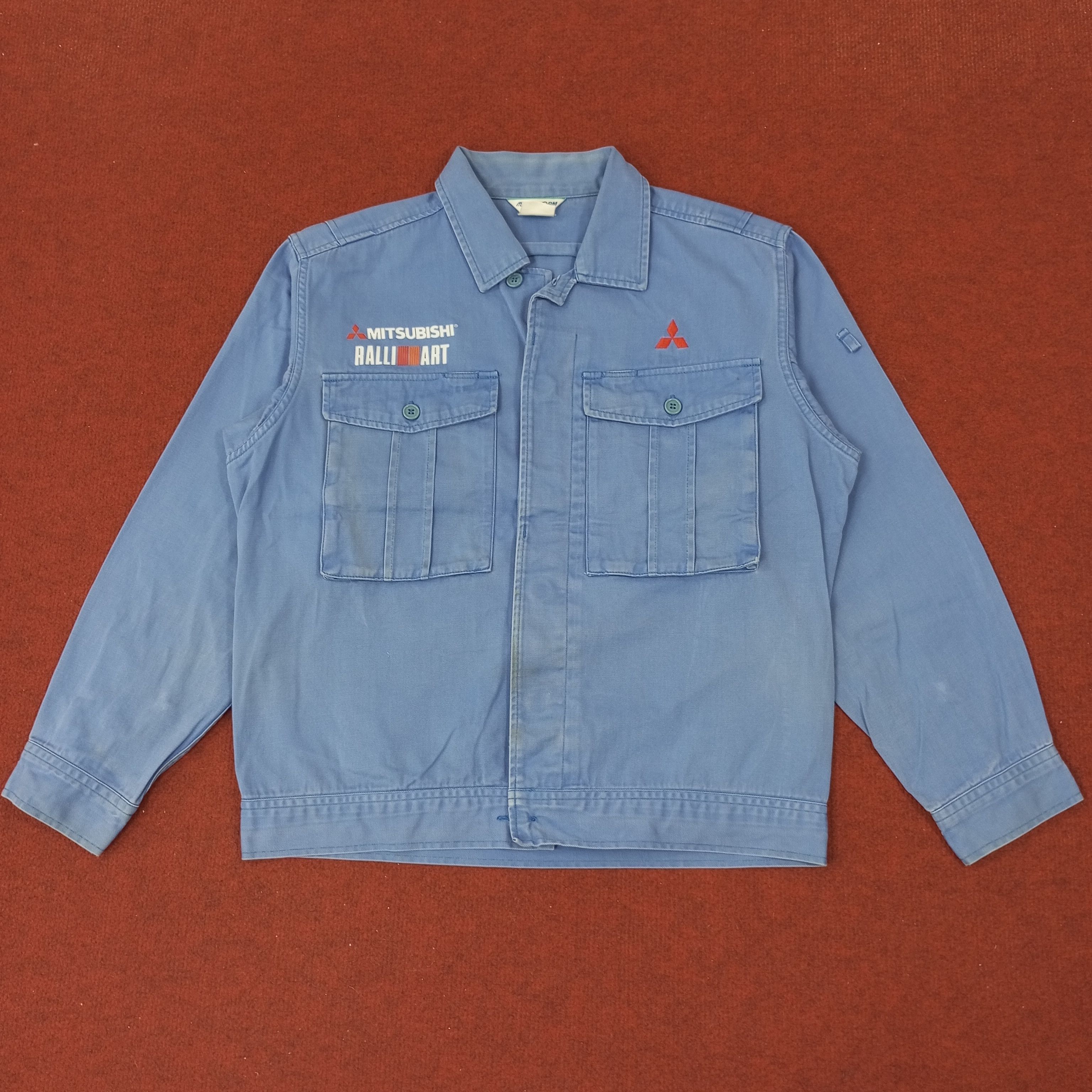 Japanese Brand × Vintage Mitsubishi Ralli Art Motorsports Custom Jacket c218n30 Size US M / EU 48-50 / 2 - 3 Thumbnail