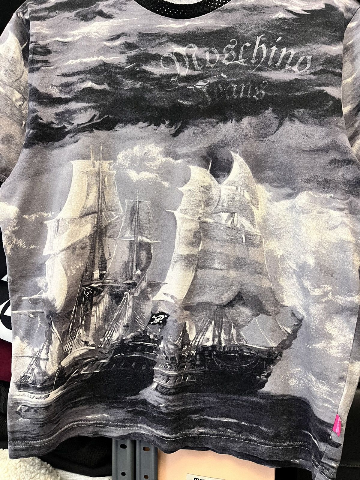 Moschino Vintage Moschino AOP T-shirt Size US M / EU 48-50 / 2 - 3 Thumbnail