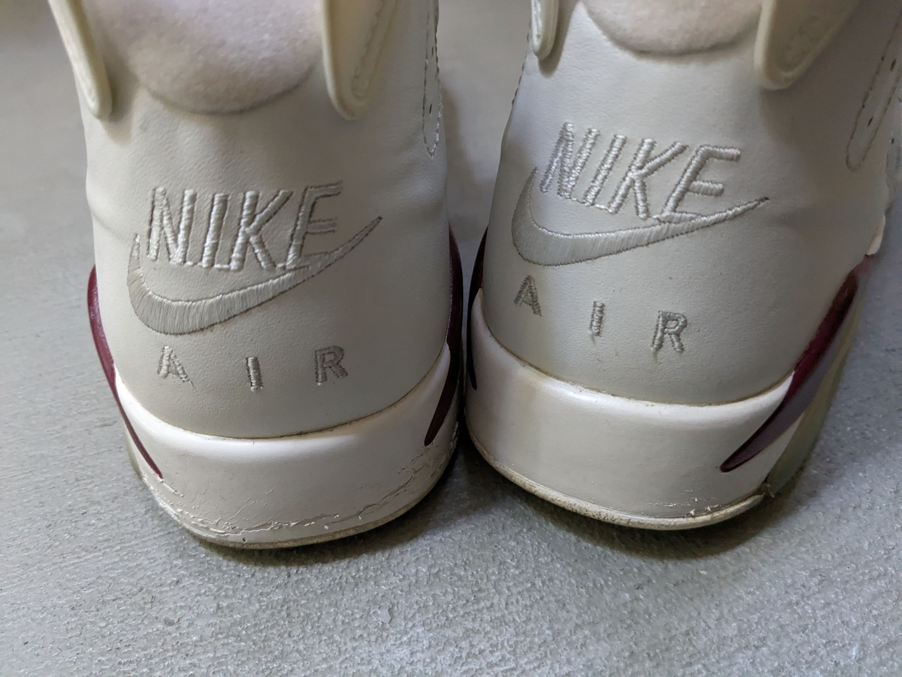 Jordan Brand × Nike Nike Air Retro Jordan 6 Maroon Size 10.5 2015 384664-116 Size US 10.5 / EU 43-44 - 14 Thumbnail