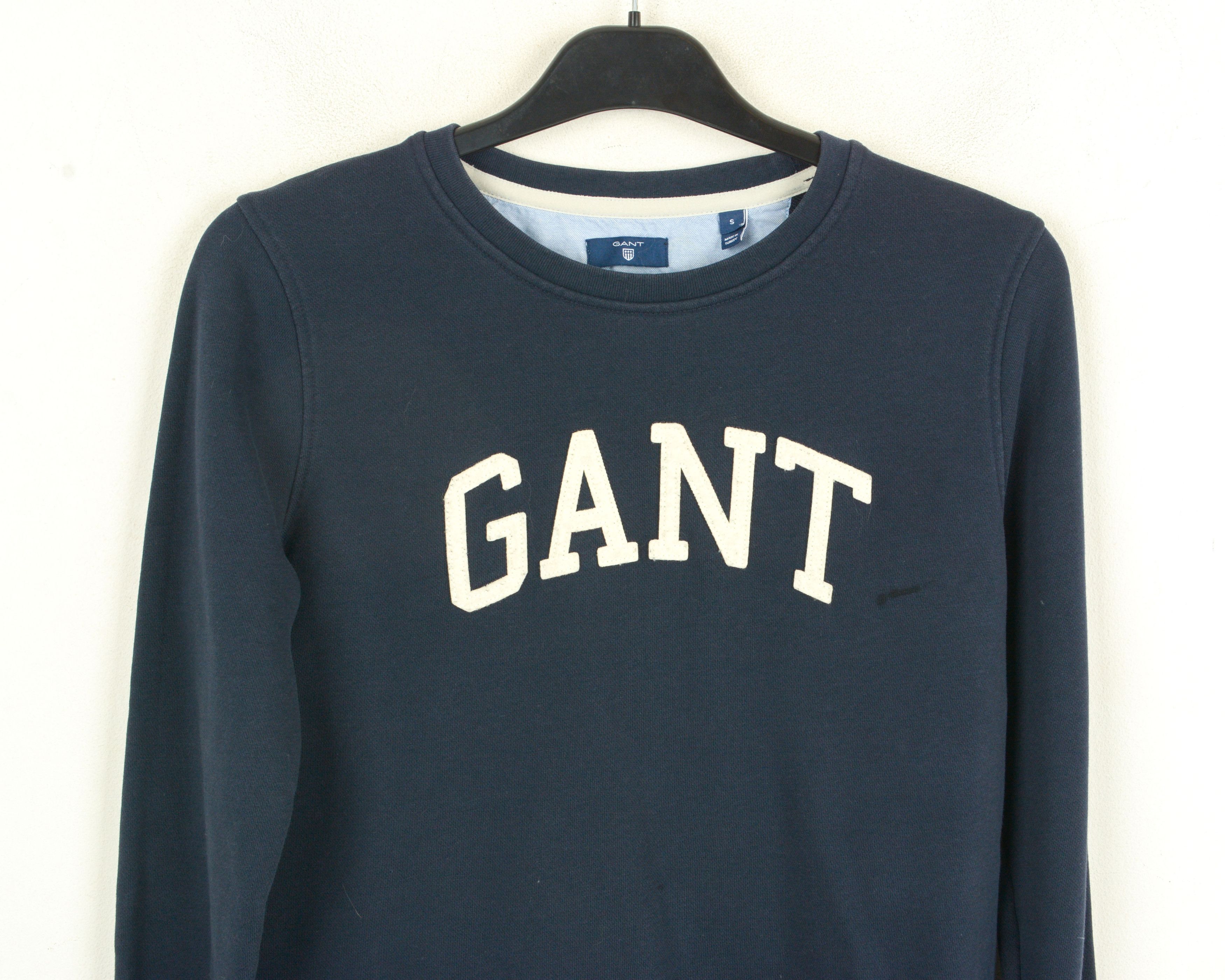 Gant S Women Jumper Sweater Cotton Pullover Crew Neck Sweatshirt Size S / US 4 / IT 40 - 2 Thumbnail