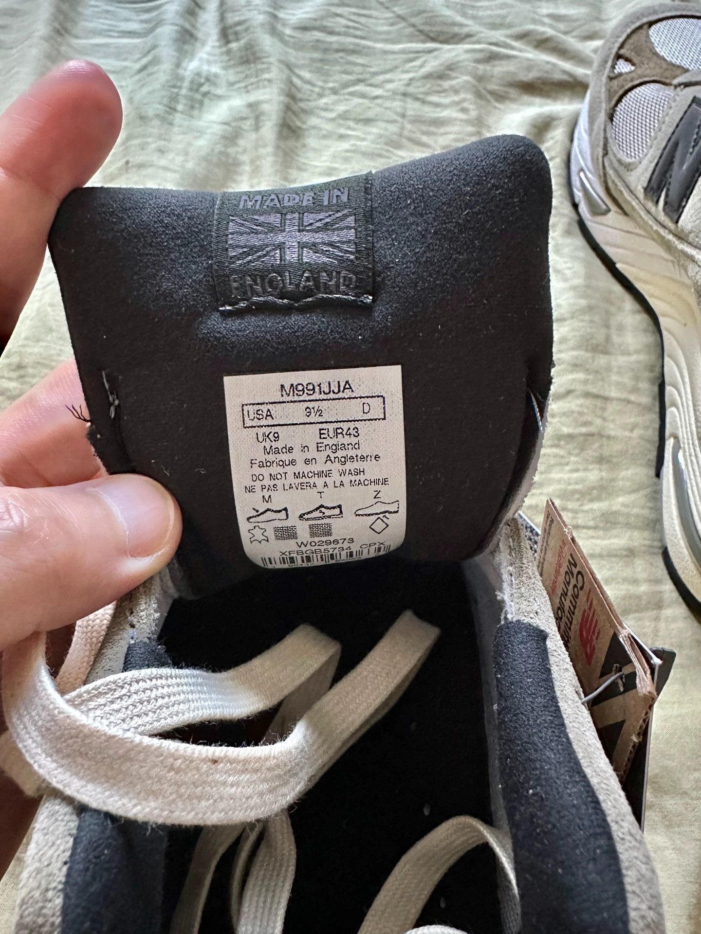 JJJJound JJJJound x New Balance 991 Men's Gray Casual Running Shoe Size US 9.5 / EU 42-43 - 7 Thumbnail