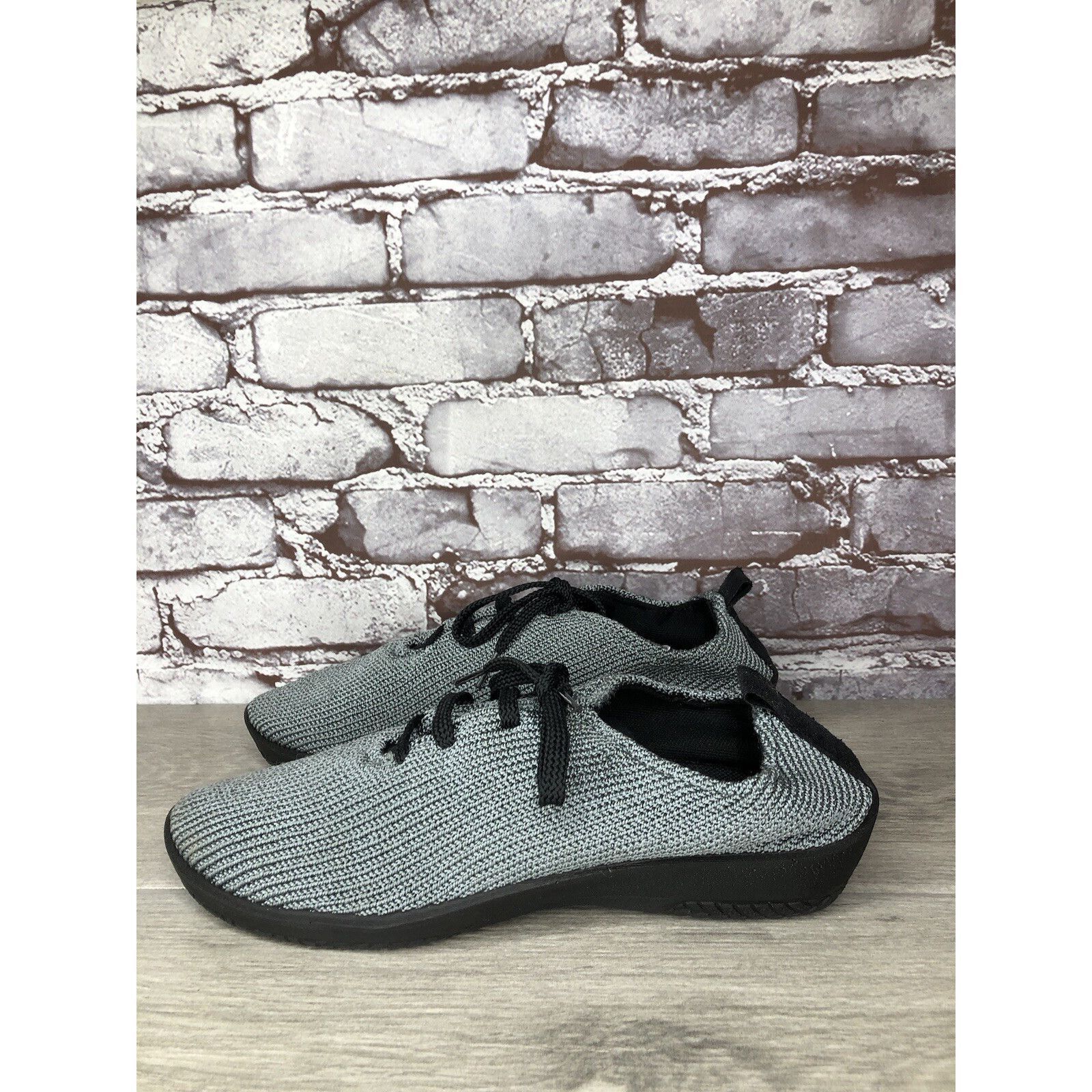 Other Arcopedico LS Grey Blue Vegan Knit Lace Up Comfort Shoes Wom Size US 11 / IT 41 - 6 Thumbnail