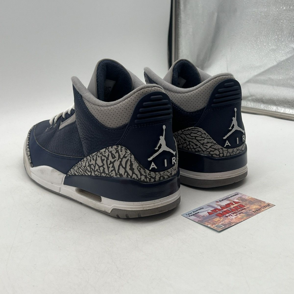 Jordan Brand Air Jordan 3 Georgetown Size US 10 / EU 43 - 4 Thumbnail