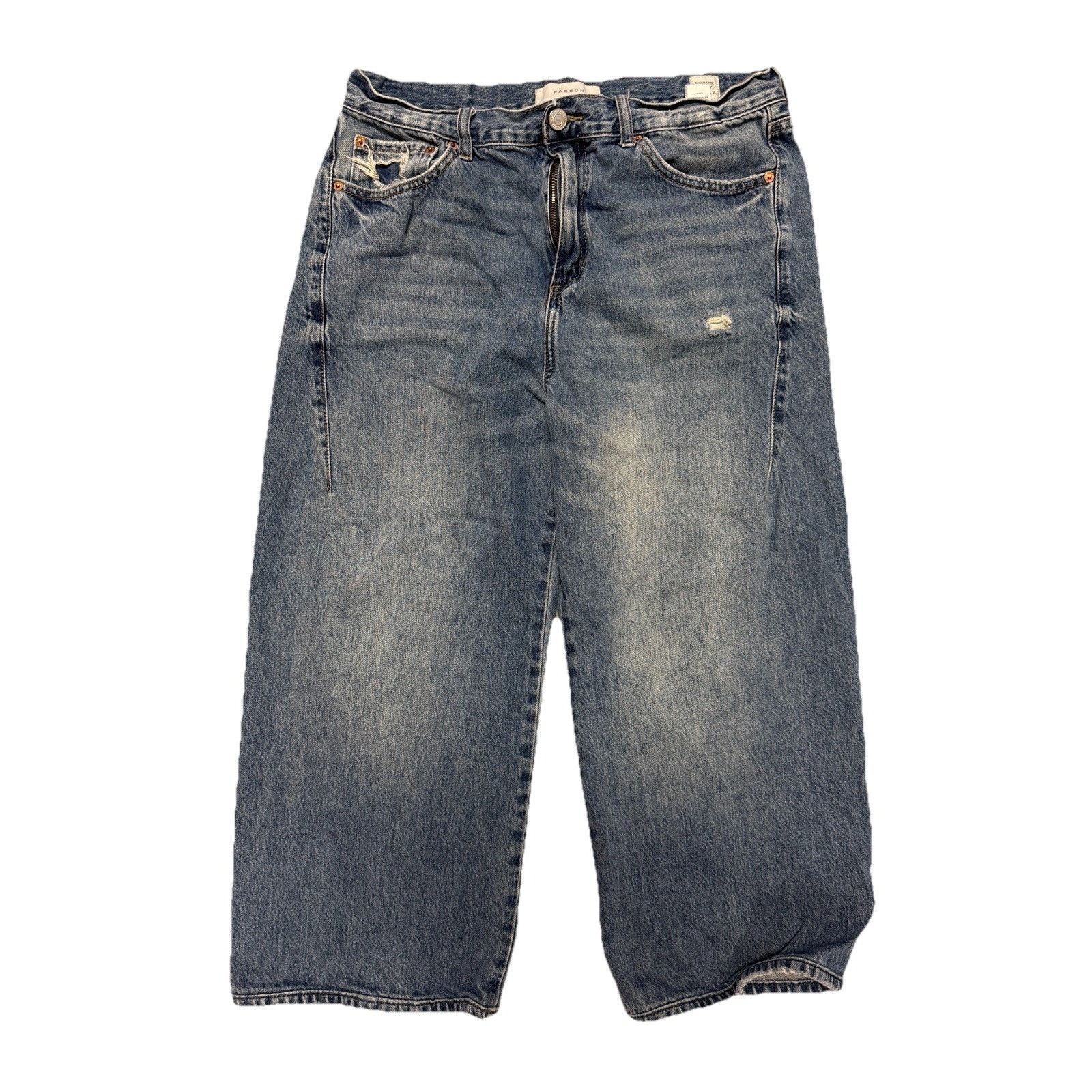 Pacsun Pacsun Extreme Baggy Jeans Mens Blue Denim Relaxed Fit Size US 34 / EU 50 - 1 Thumbnail
