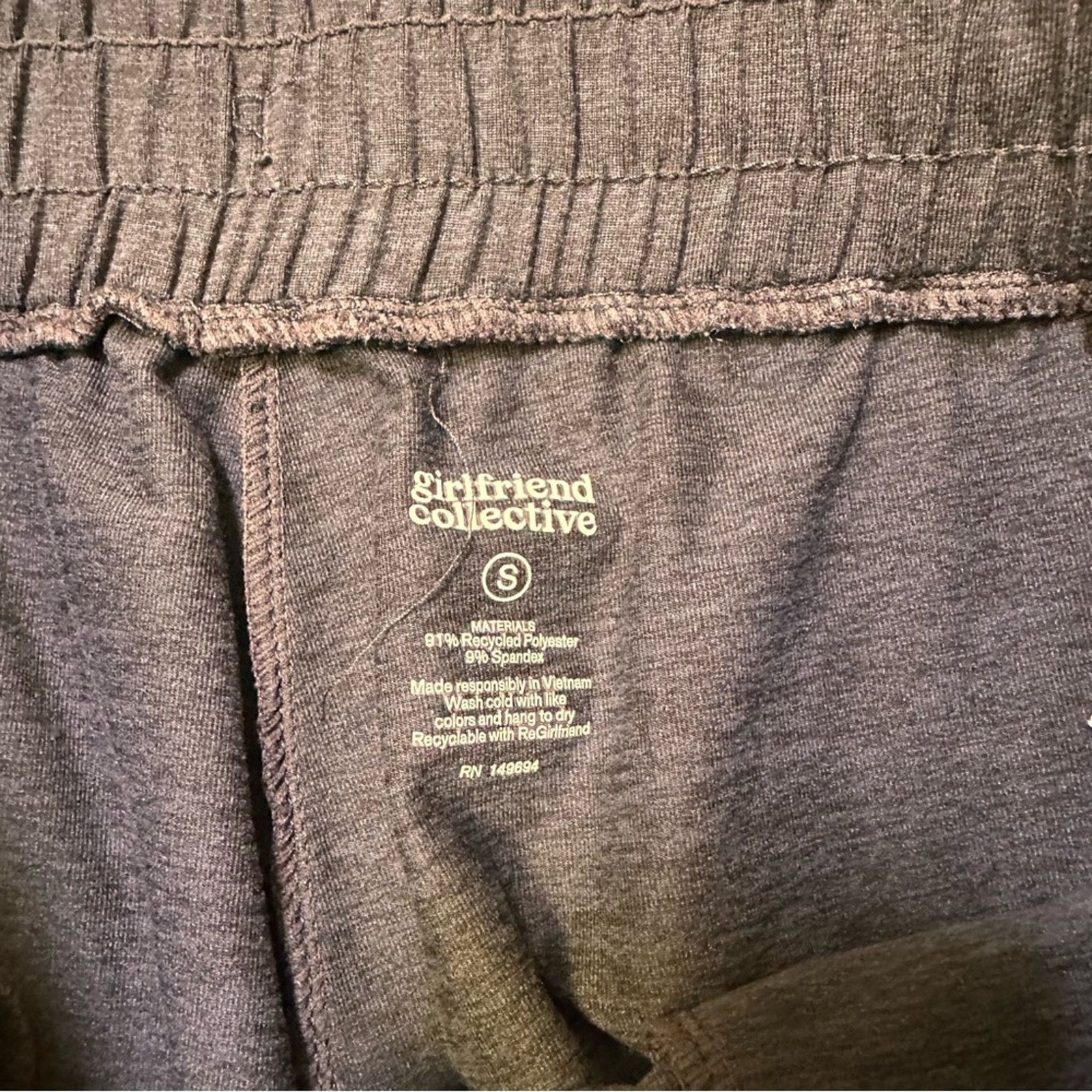 Girlfriend Collective Girlfriend Collective Reset Relaxed Fit Jogger - Navy - XS/S Size 26" / US 2 / IT 38 - 5 Thumbnail