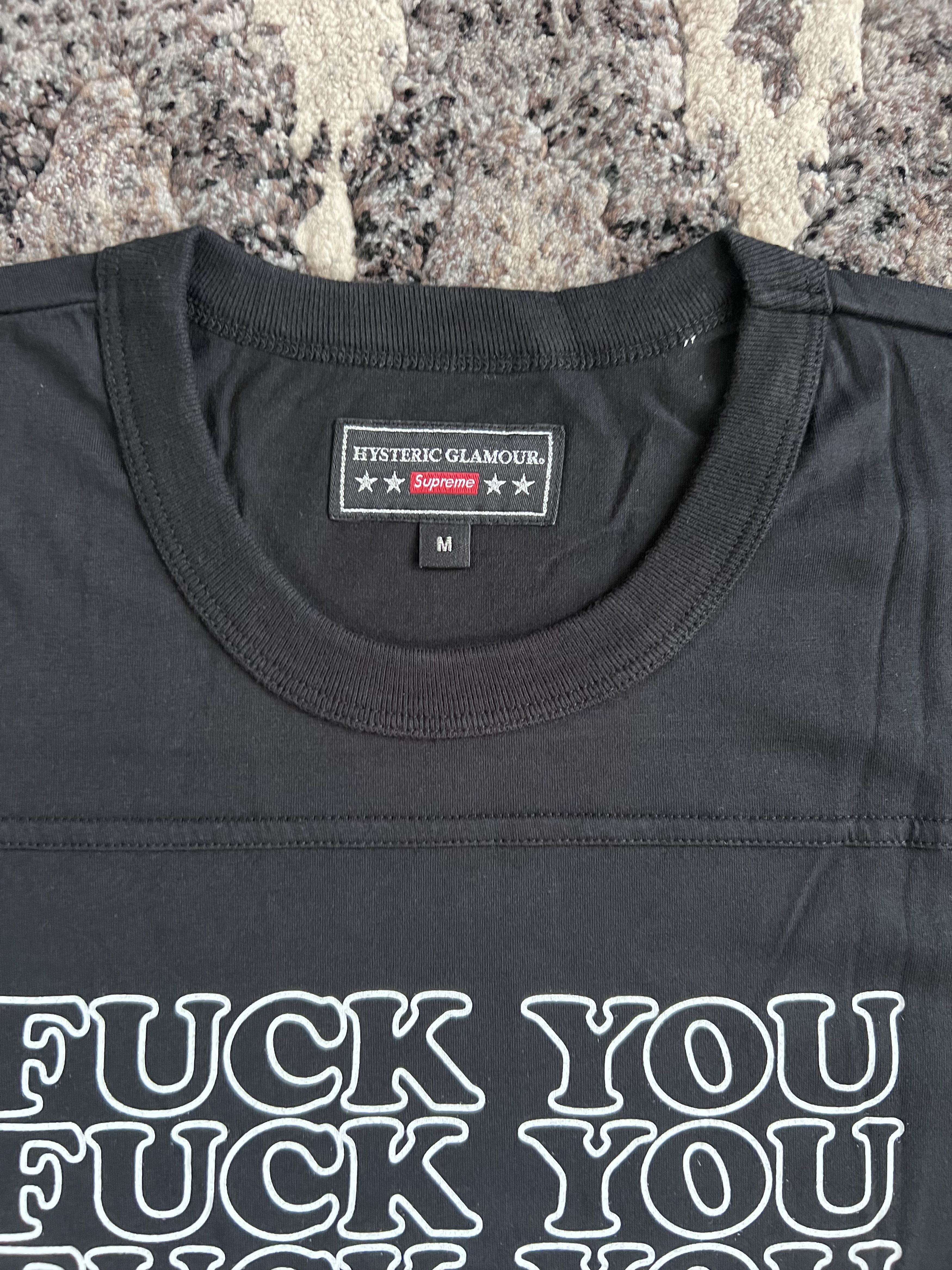 Supreme Supreme x Hysteric Glamour Fuck You Football Top Size US M / EU 48-50 / 2 - 3 Thumbnail