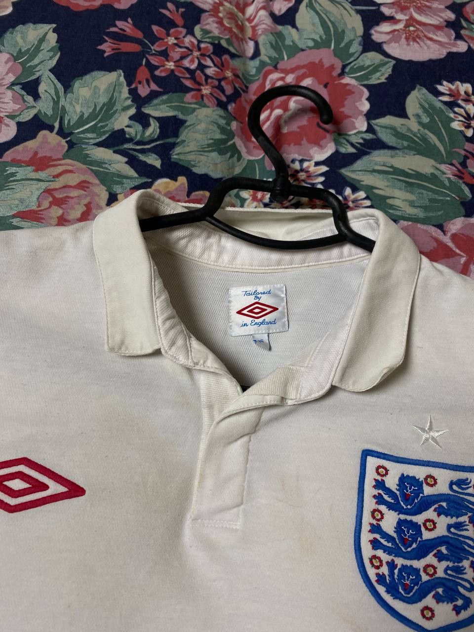 Umbro Umbro England vintage streetwear t shirt polo tee Size US M / EU 48-50 / 2 - 13 Thumbnail