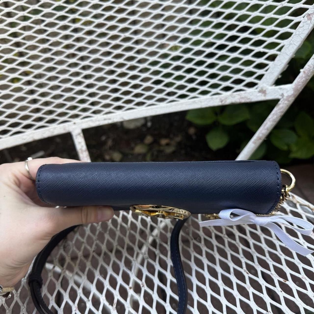 Michael Kors Navy & Gold Michael Kors Mini Crossbody Size ONE SIZE - 3 Thumbnail