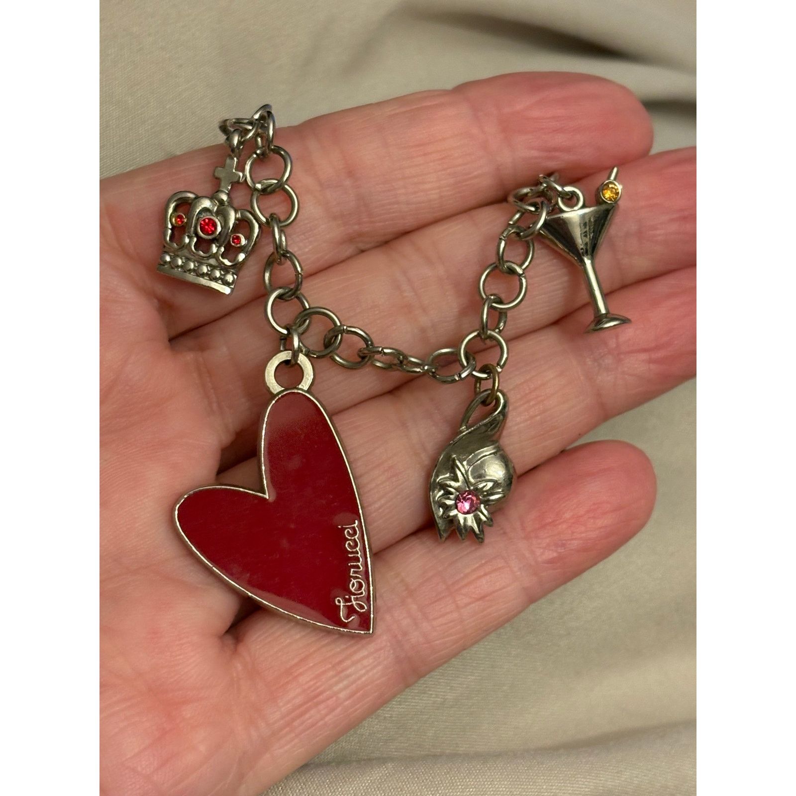 Other Vintage Fiorucci Charm Braceletadjustable size 6-8 Size ONE SIZE - 2 Thumbnail