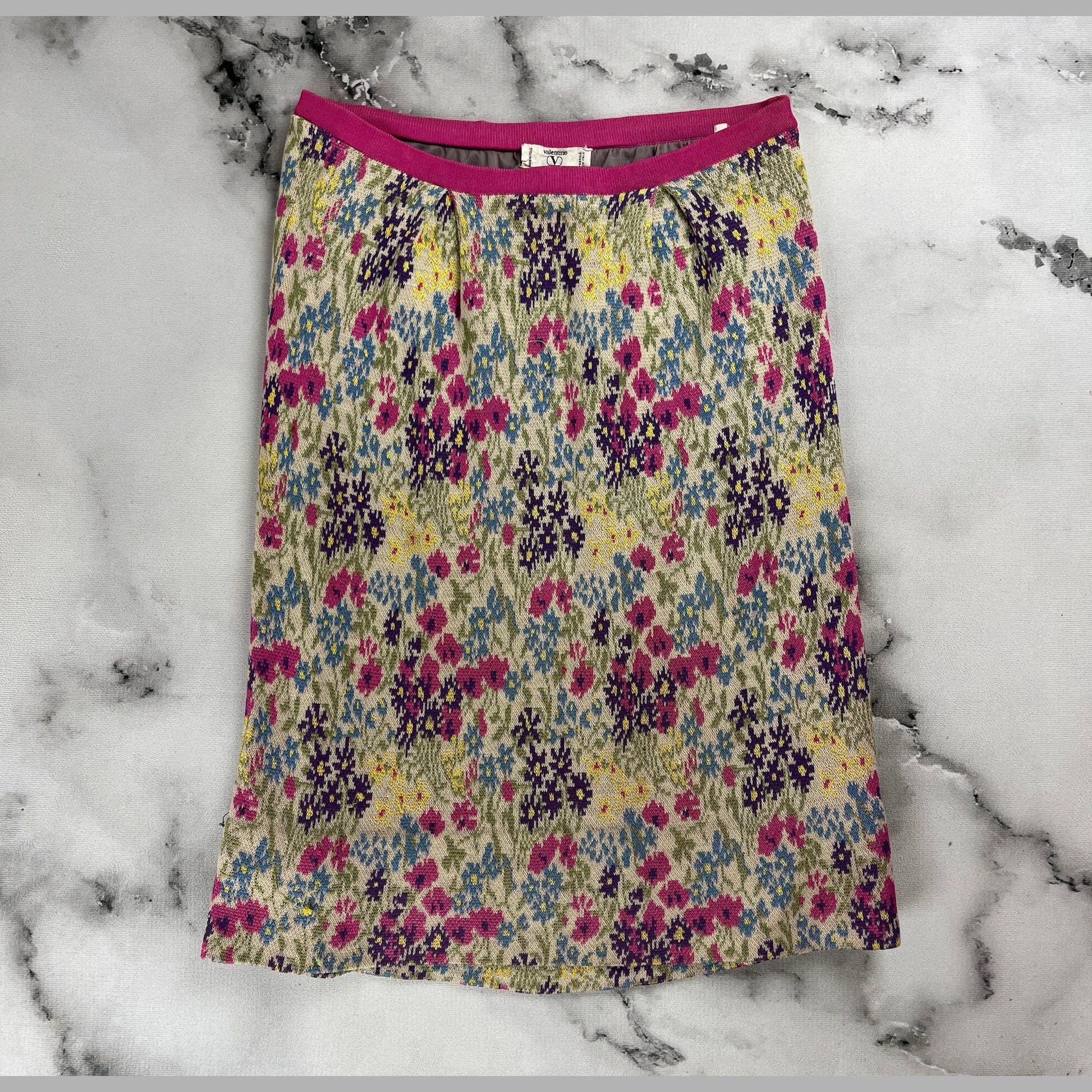 Valentino Gonna Lunga Valentino Studio Lana – 46 IT Size 32" / US 10 / IT 46 - 1 Thumbnail
