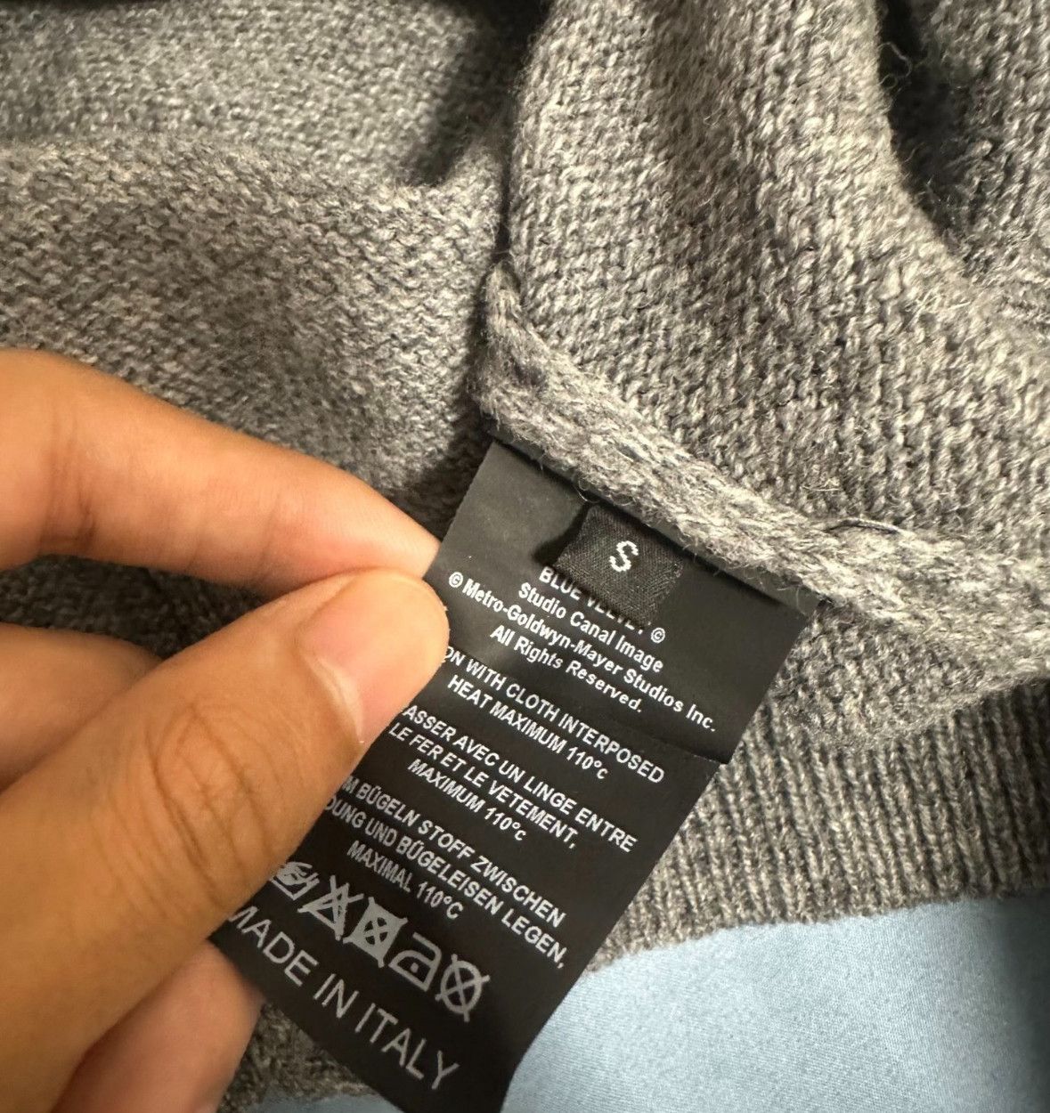 Raf Simons Raf Simons 19fw show os portrait patch sweater Size US S / EU 44-46 / 1 - 5 Thumbnail