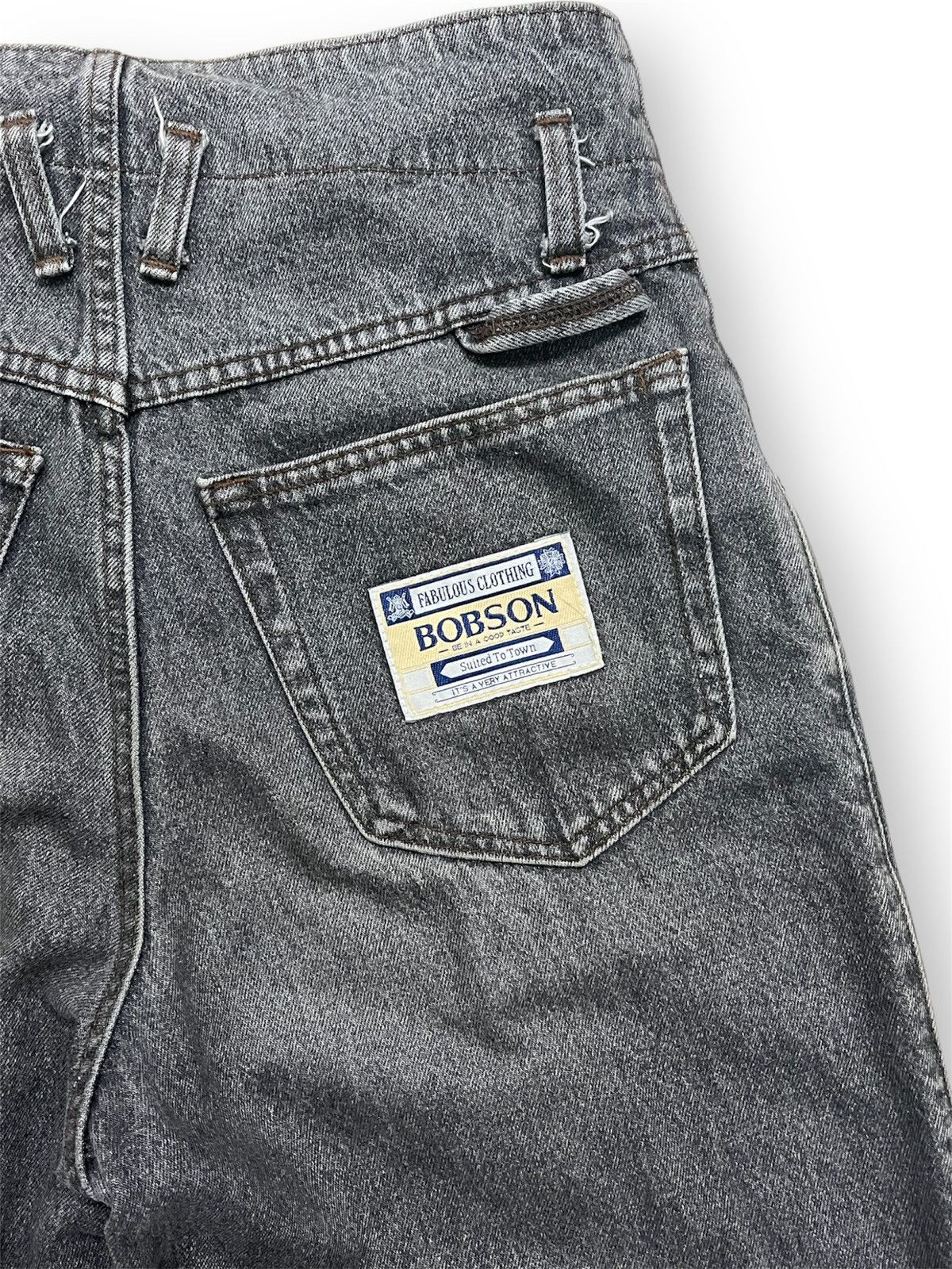 Japanese Brand × Other Vintage Continental Basic Bobson Classic Baggy Denim Size US 28 / EU 44 - 4 Thumbnail