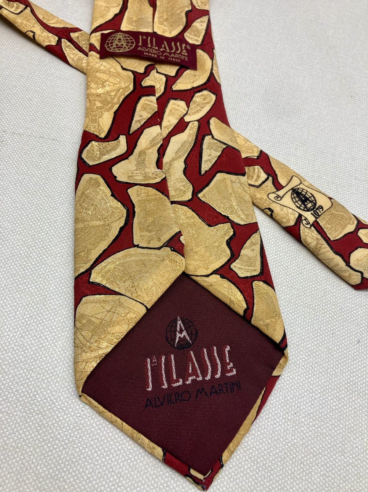 Alviero Martini Alviero Martini 1ᴬ Classe Silk Tie Size ONE SIZE - 2 Thumbnail