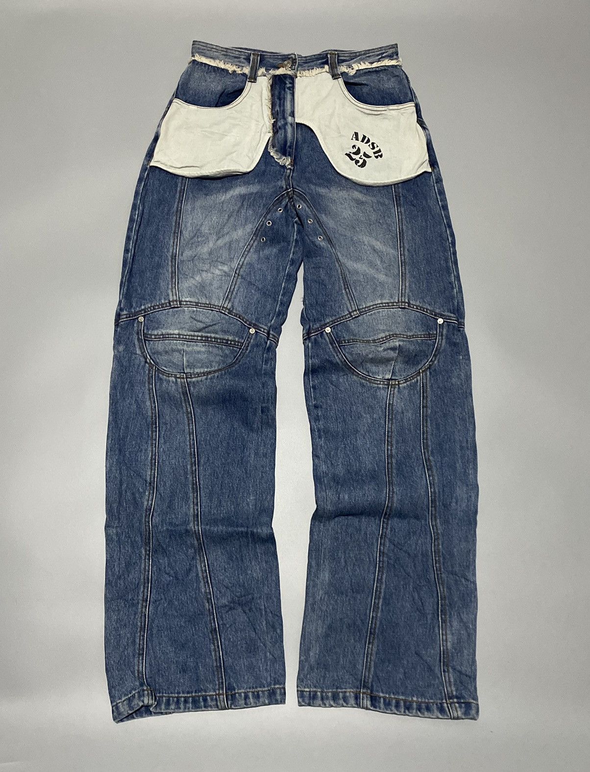 Andersson Bell Anderson Bell Blue Madison Contoured Jeans Size 28" / US 6 / IT 42 - 1 Thumbnail
