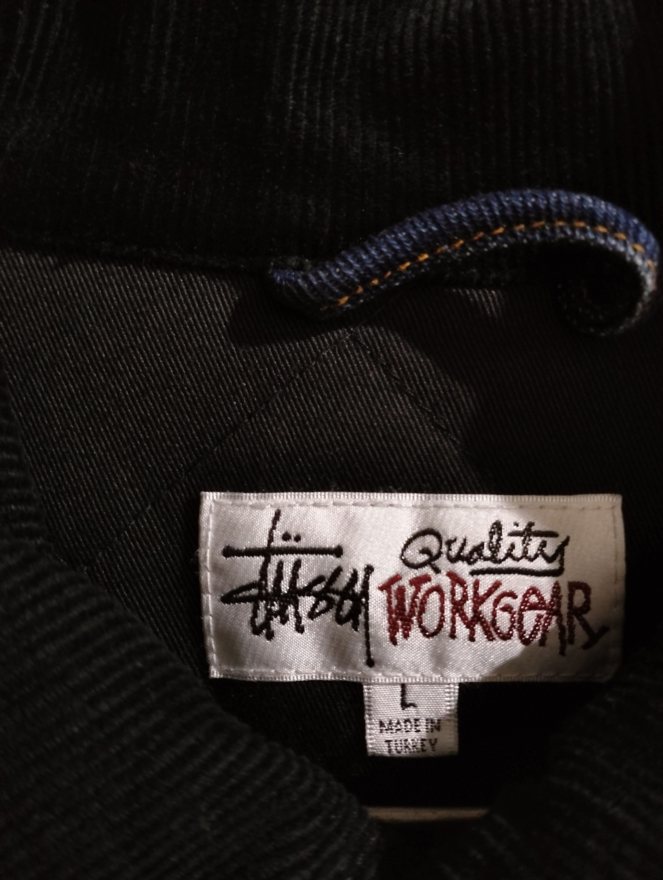 Stussy Stussy Washed Canvas Shop Jacket 'Blue' 115688 Size US L / EU 52-54 / 3 - 4 Thumbnail