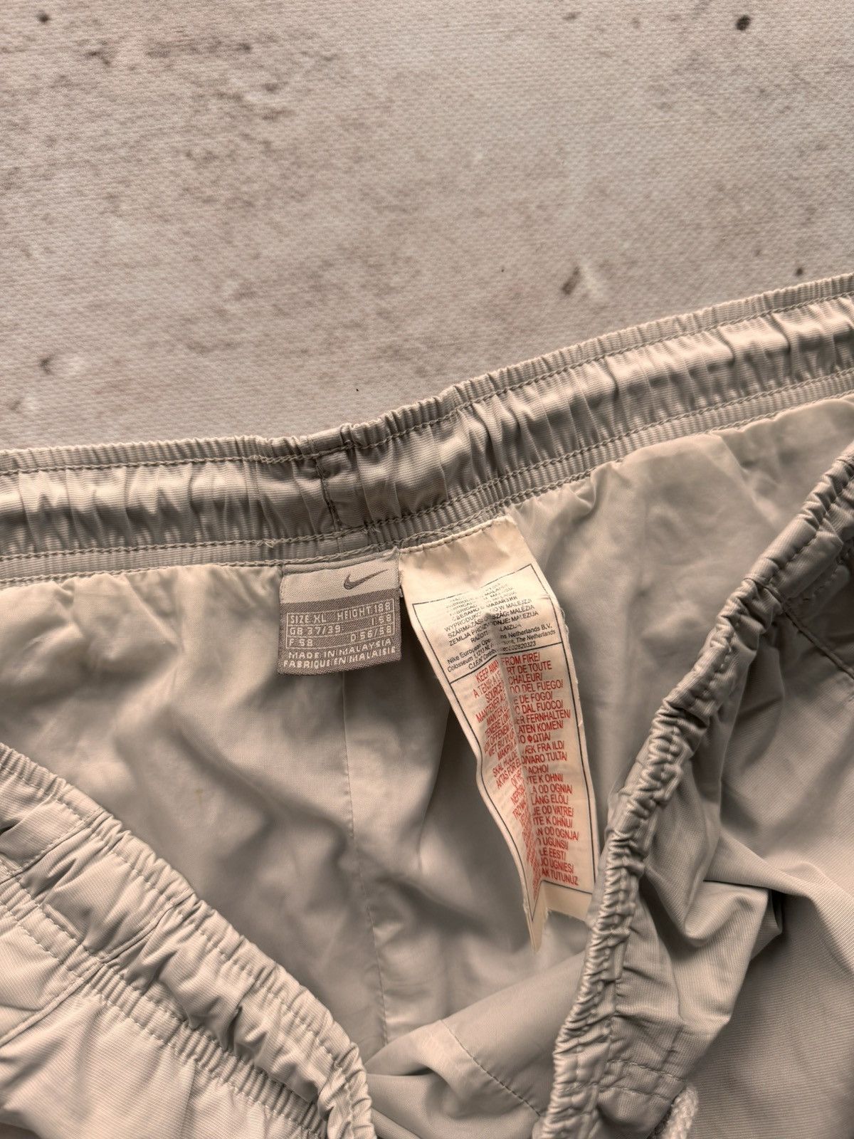 Nike × Vintage NIKE TN+ VINTAGE BASIC LOGO OVERSIZE BAGGY PANTS Size US 34 / EU 50 - 8 Thumbnail
