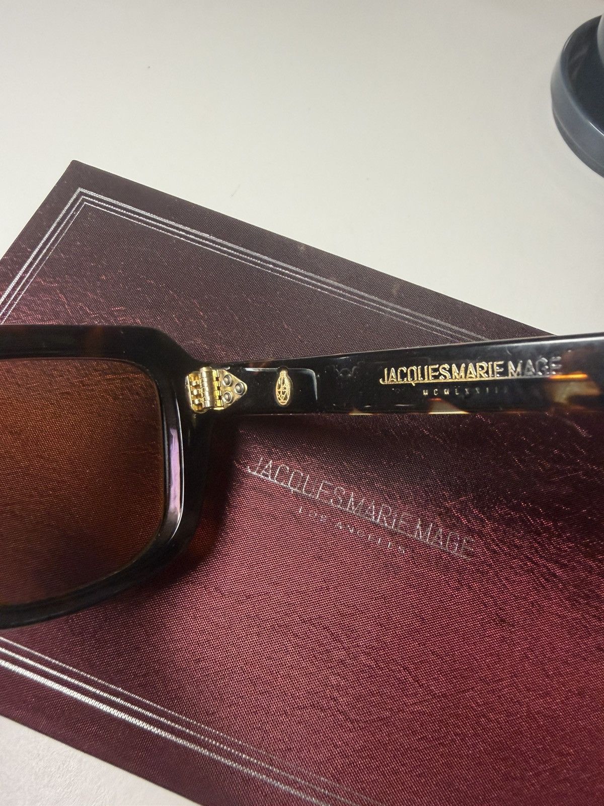 Jacques Marie Mage Jacques Marie Mage Taos Dark Havana Size ONE SIZE - 3 Thumbnail