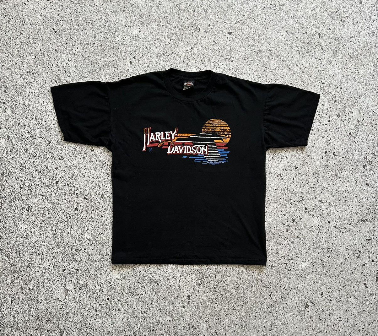 Band Tees Vintage 1993 Harley Davidson Daytona Beach Florida T-Shirt Size US XXL / EU 58 / 5 - 3 Thumbnail