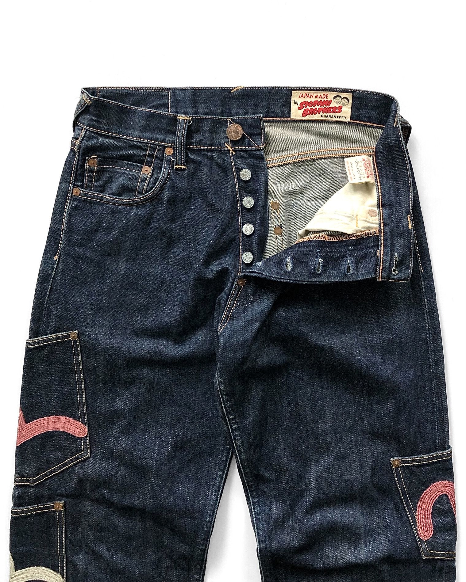 Evisu 2000s Evisu Multi Pocket Selvedge Denim Size US 28 / EU 44 - 3 Thumbnail