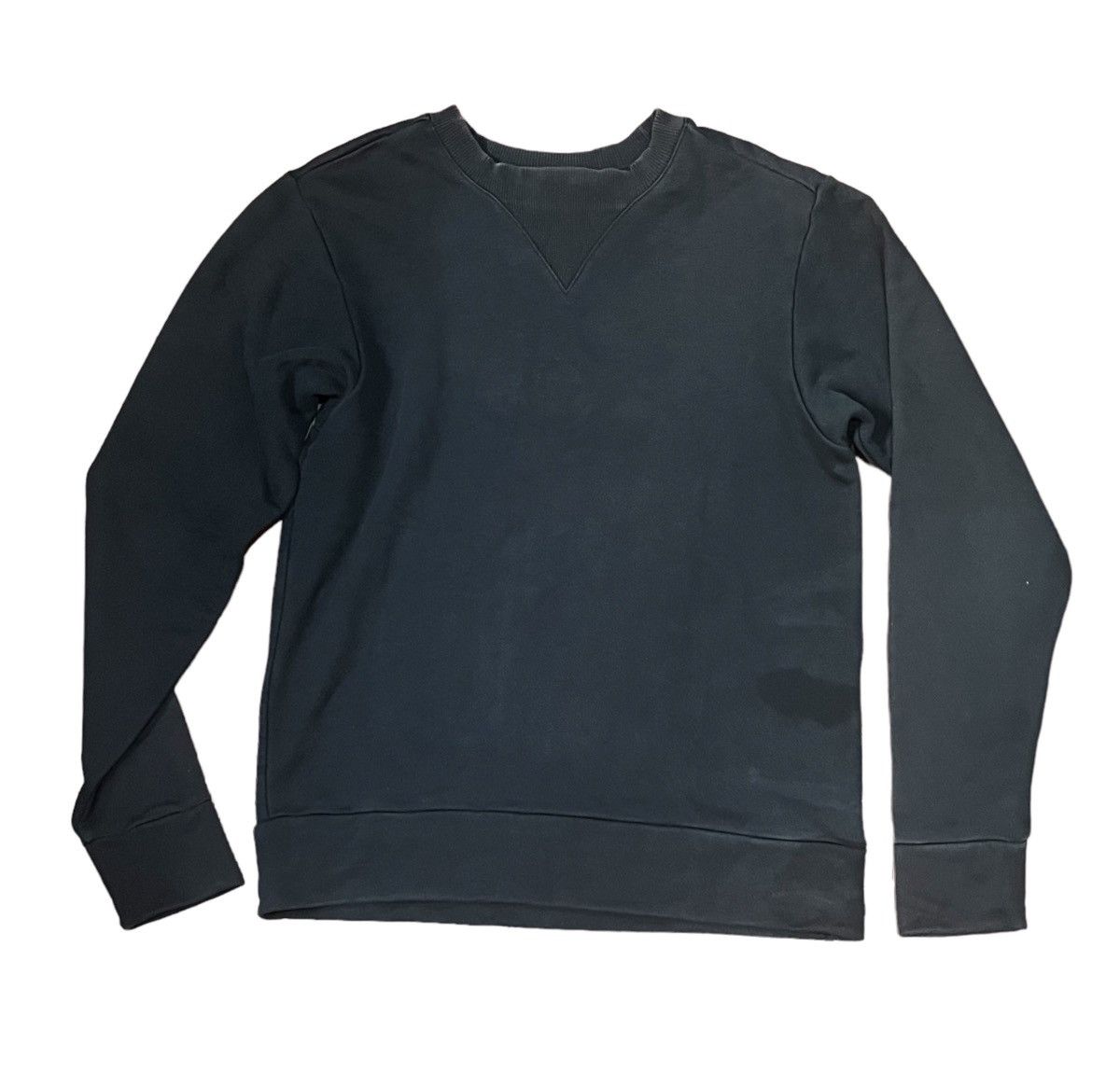 Yohji Yamamoto Yohji yamamoto y-3 faded black logo sweatshirt Size US S / EU 44-46 / 1 - 8 Thumbnail