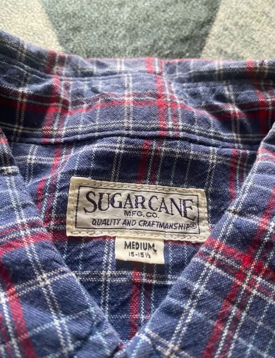 Japanese Brand × Sugar Cane × Toyo Enterprises Sugarcane Flannel Longsleeve Shirt Size US M / EU 48-50 / 2 - 4 Thumbnail