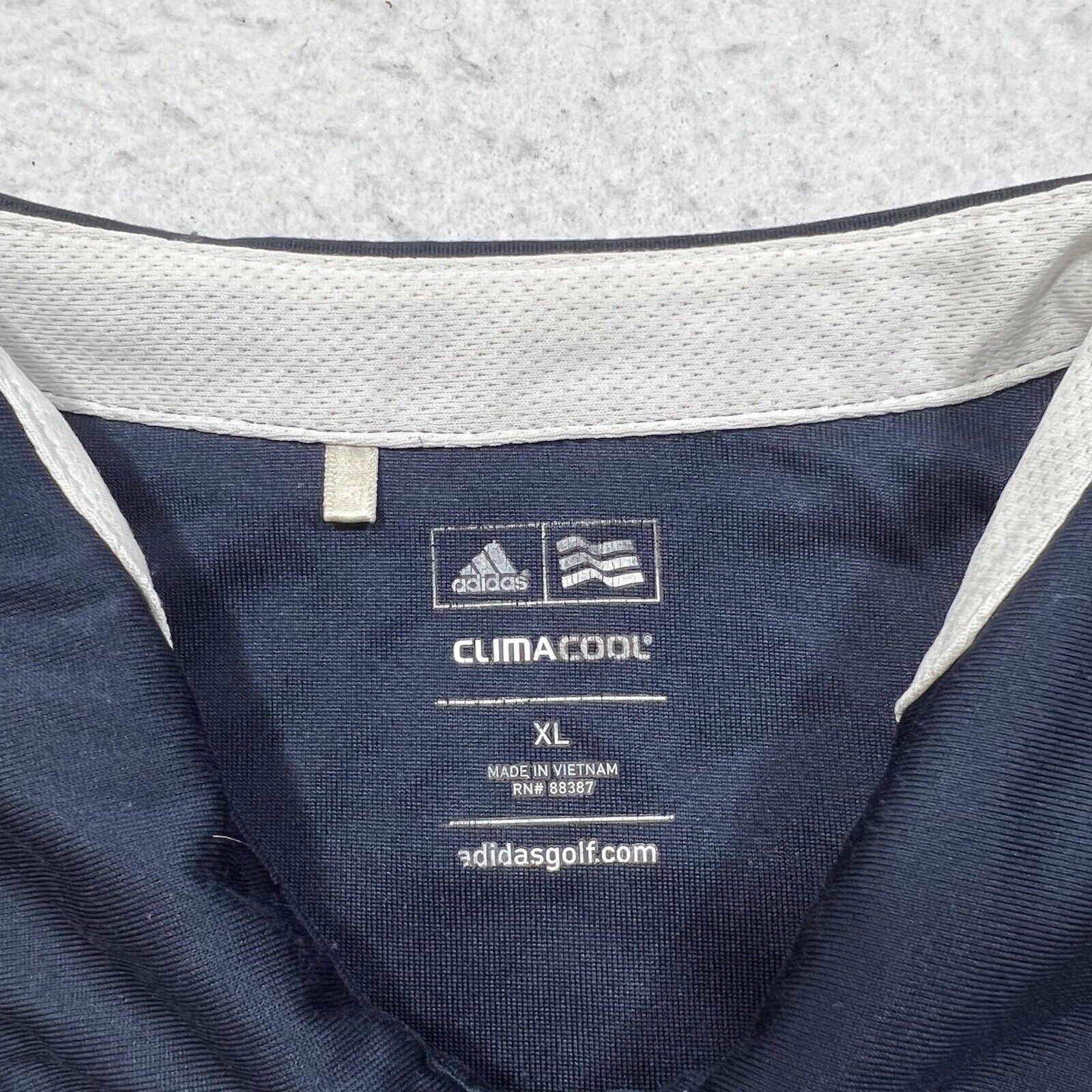 Adidas Adidas Tavistock Cup Short Sleeve Navy Blue Lightweight Polo Size US XL / EU 56 / 4 - 3 Thumbnail
