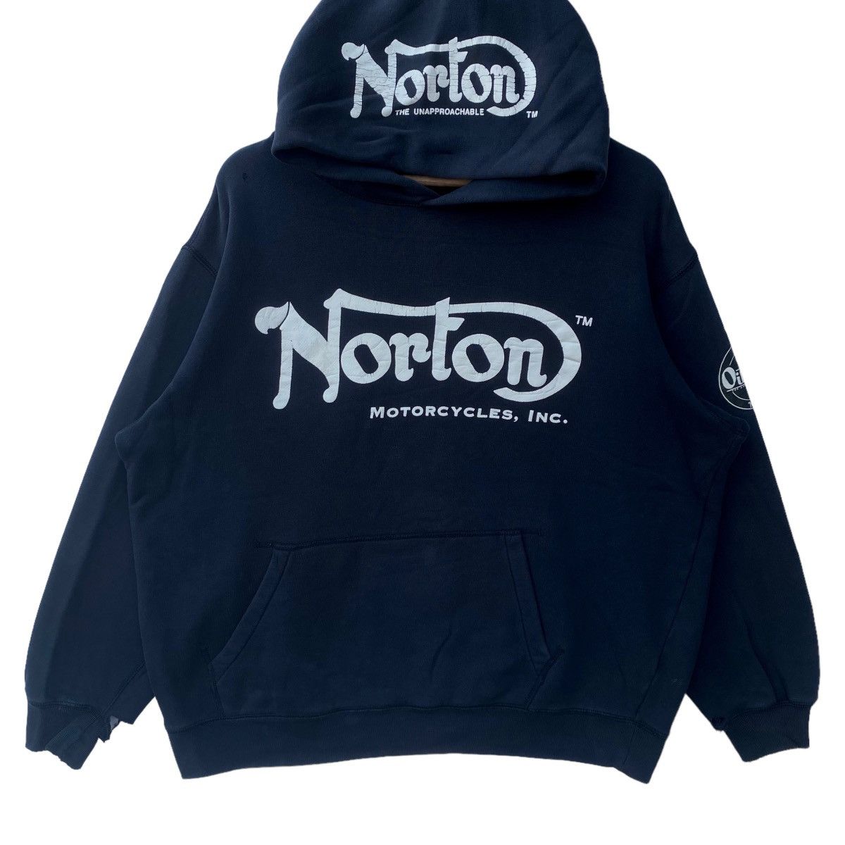 Vintage Rare Vintage NORTON Motorcycle Hoodie Size US M / EU 48-50 / 2 - 1 Thumbnail