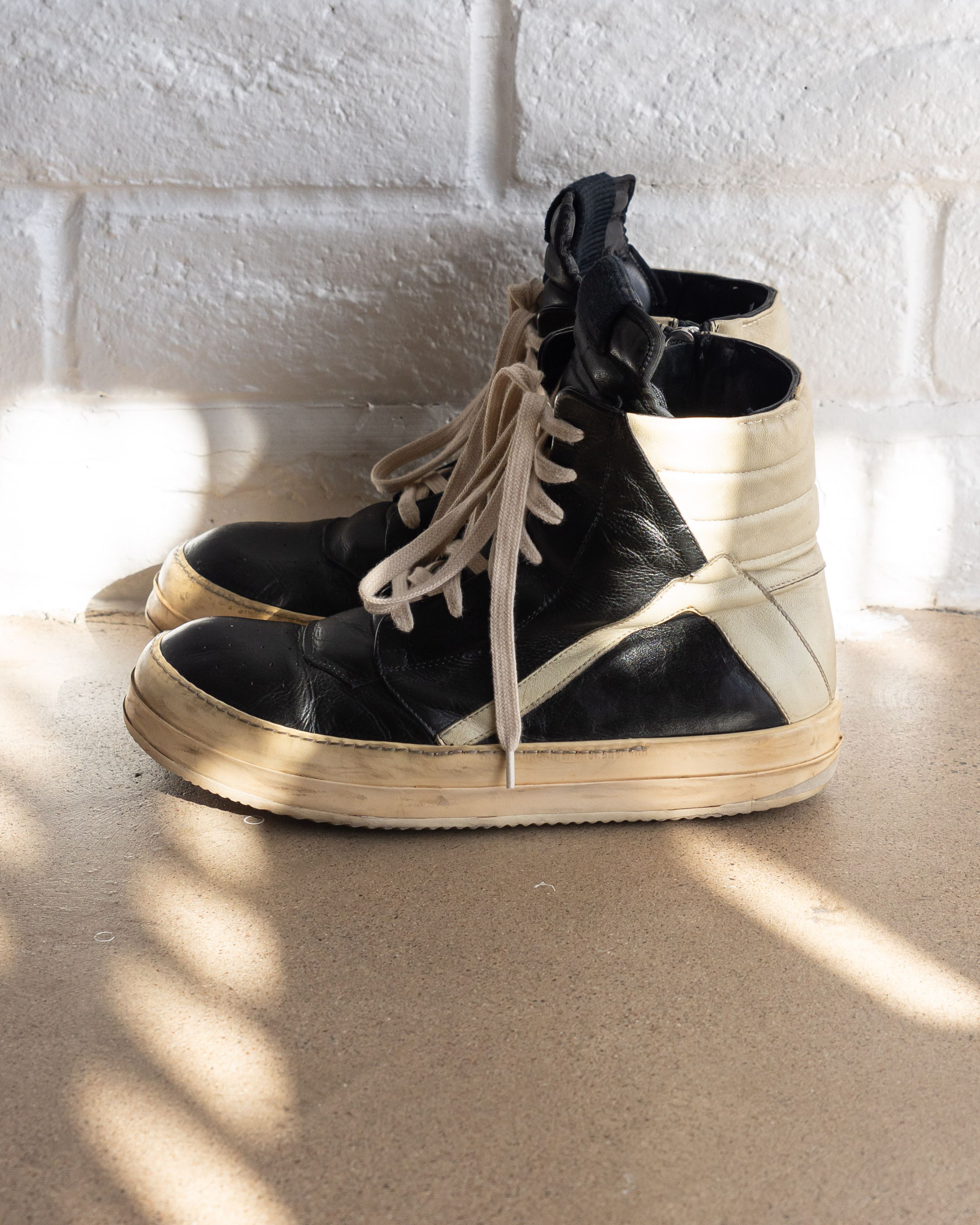 Rick Owens Geobasket 44 | Grailed