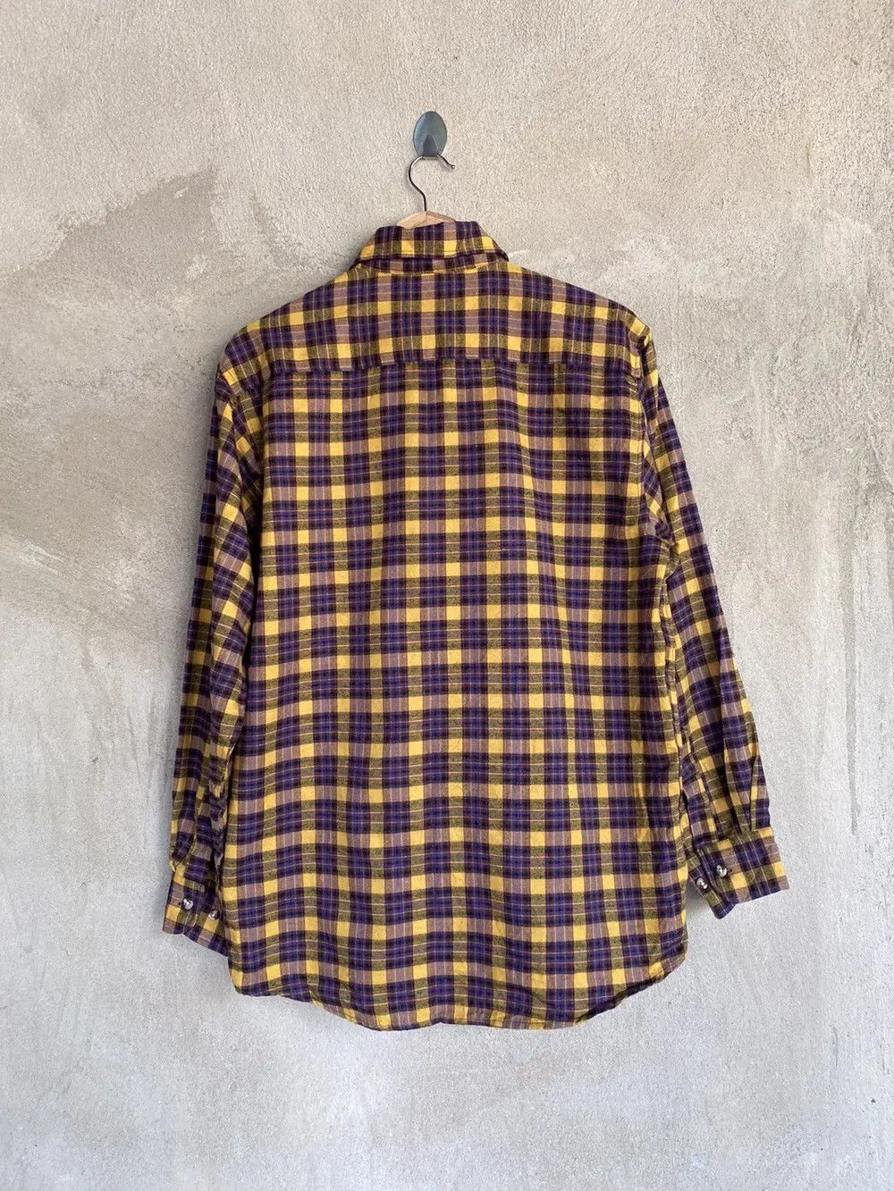 Vintage Vintage H By Figer Plaid Tartan Flannel Shirt Size US M / EU 48-50 / 2 - 7 Thumbnail