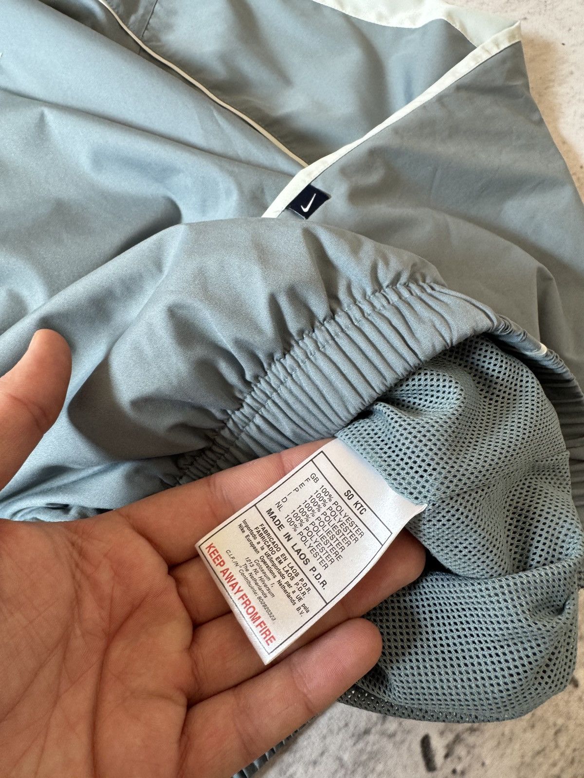 Nike × Vintage NIKE VINTAGE BASIC LOGO OVERSIZE BAGGY LIGHT JACKET Size US L / EU 52-54 / 3 - 8 Thumbnail