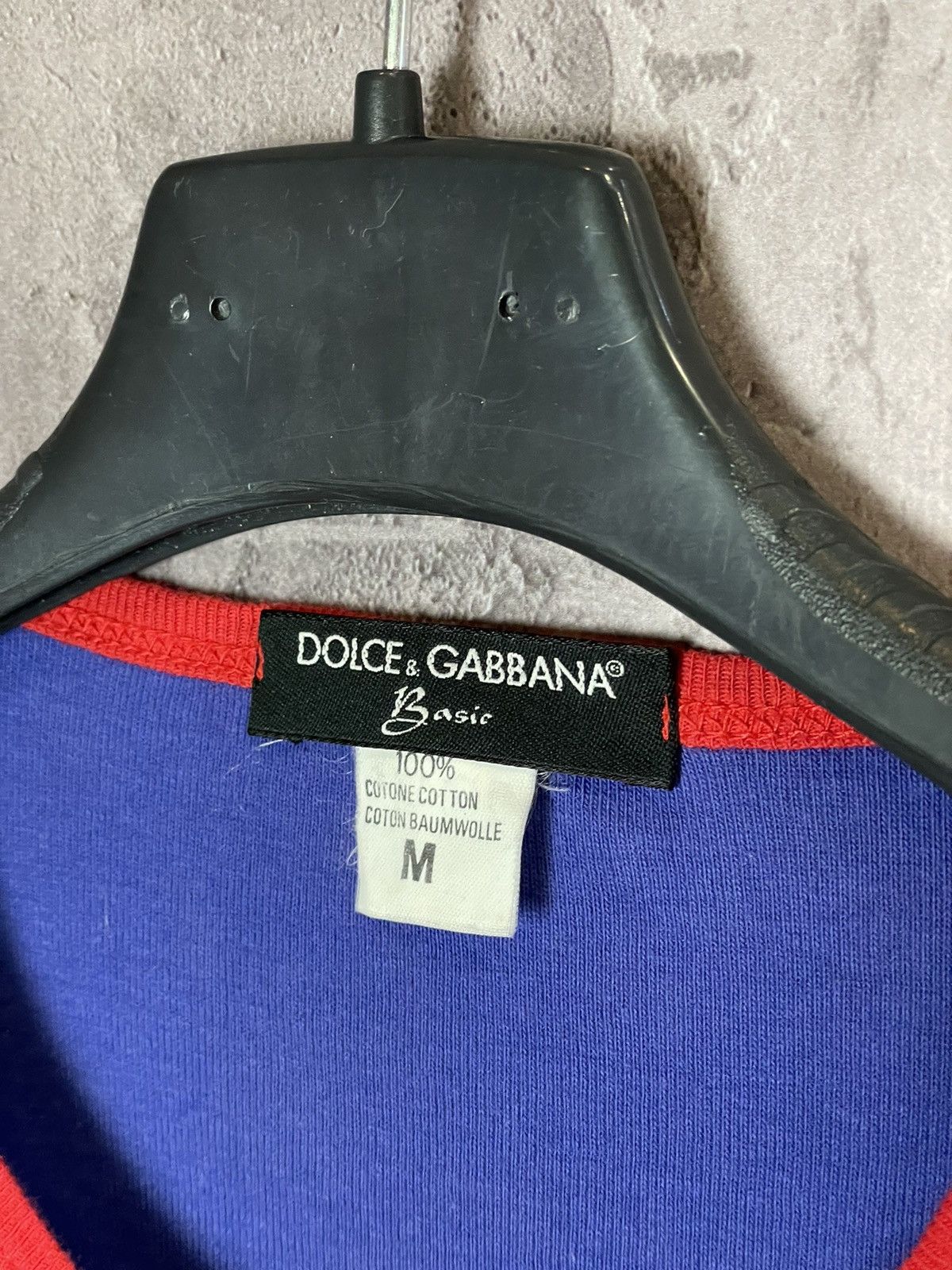 Dolce & Gabbana × Vintage Dolce Gabbana y2k japan tee TSHIRT drill alt punk rock goth Size US M / EU 48-50 / 2 - 8 Thumbnail