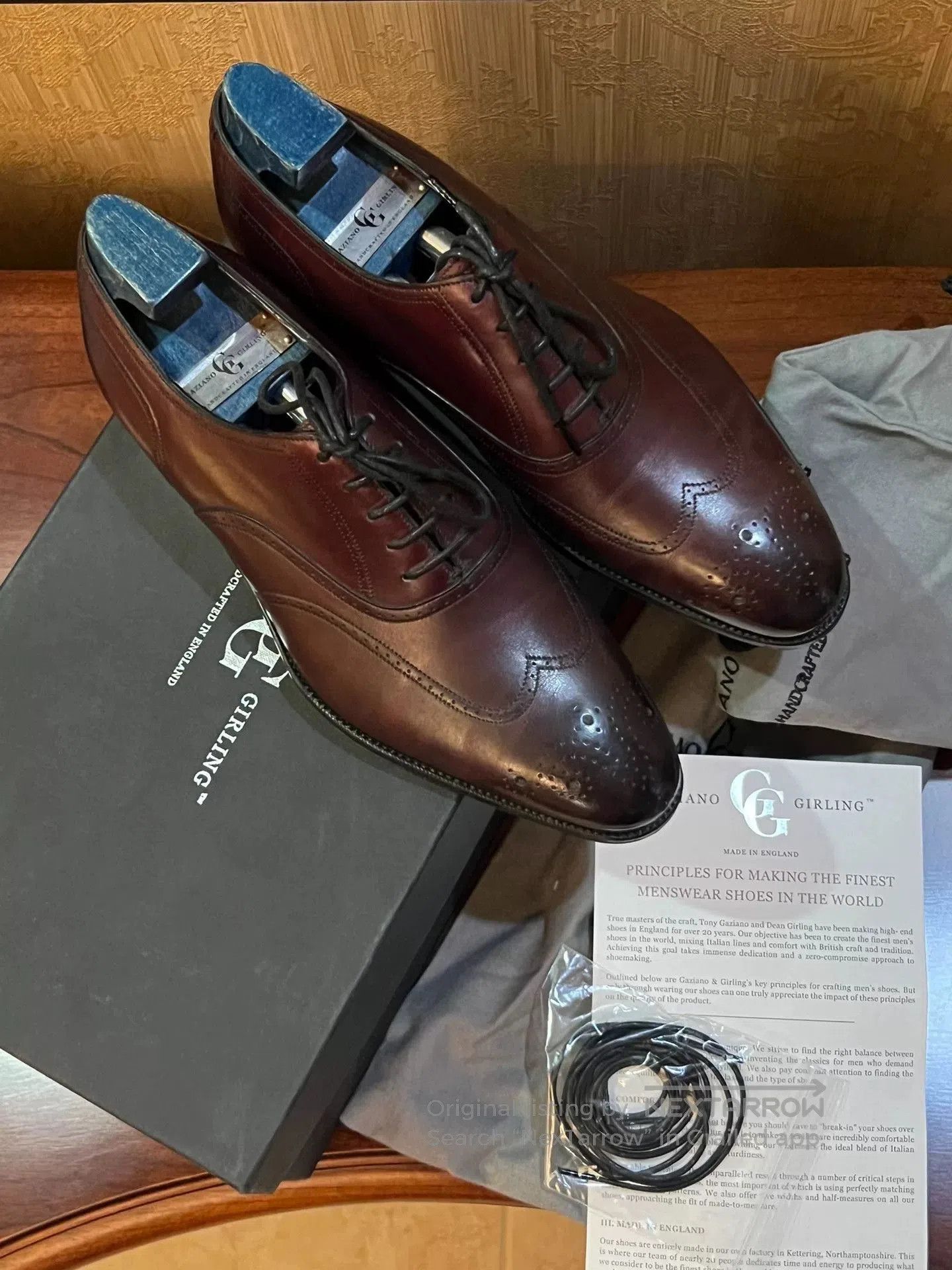 Gaziano & Girling Gaziano&Girling DG70 Oxford Shoes. Size US 8.5 / EU 41-42 - 8 Thumbnail