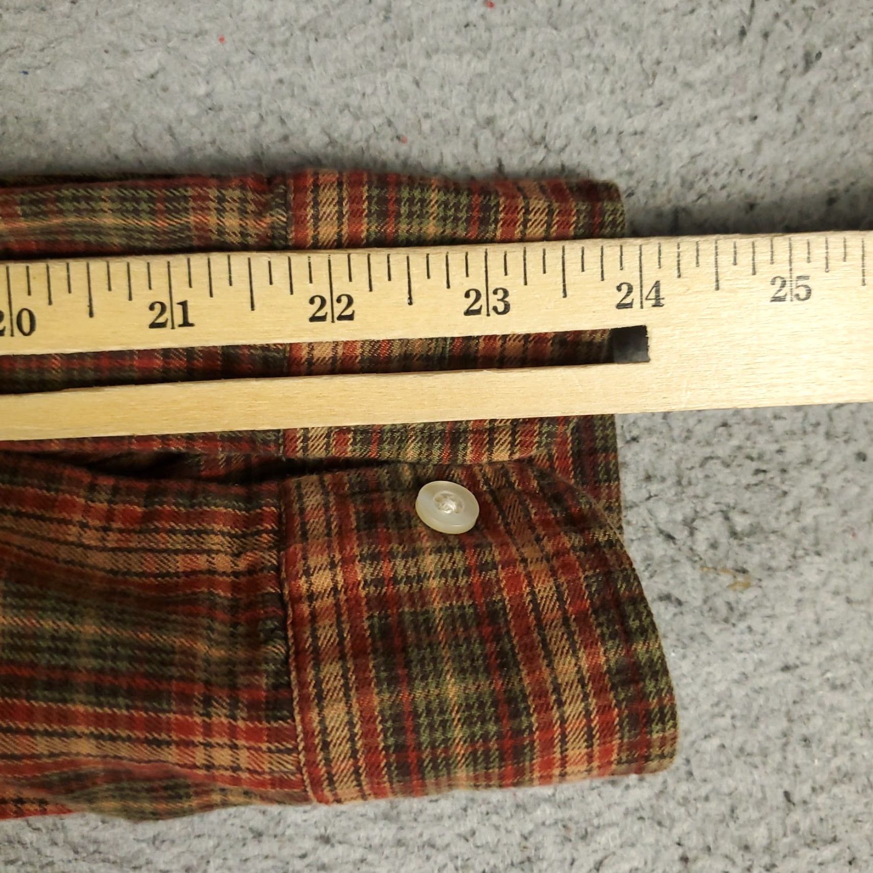 Ralph Lauren Ralph Lauren Shirt Mens Medium Red Plaid Flannel Button-Up Long Sleeve Polo Pony Logo Button-Down Casual Formal Casual Mens Regular Red Plaid 80s? Size US M / EU 48-50 / 2 - 7 Thumbnail